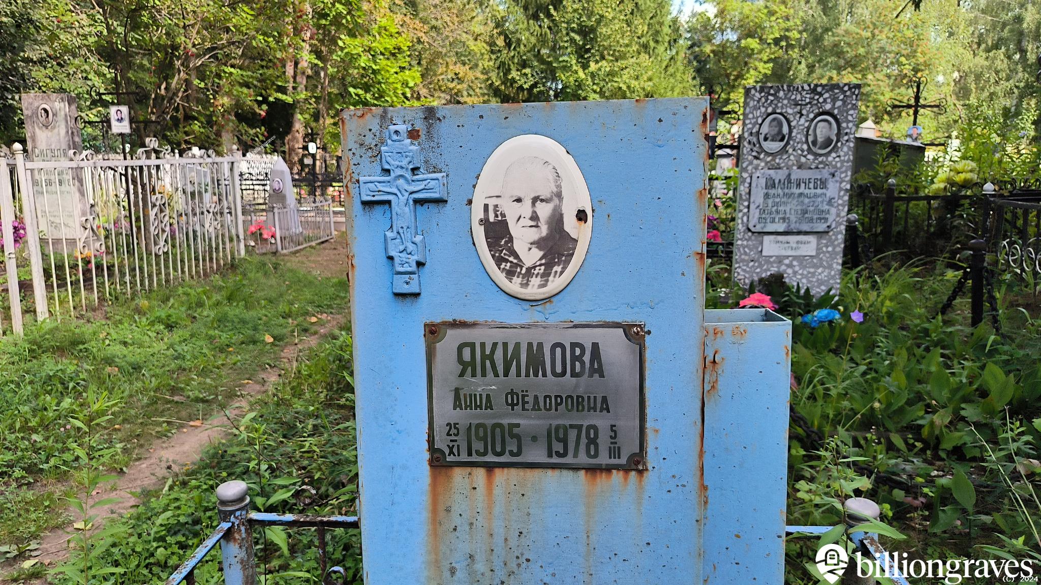 Якимова Анна Фёдоровна