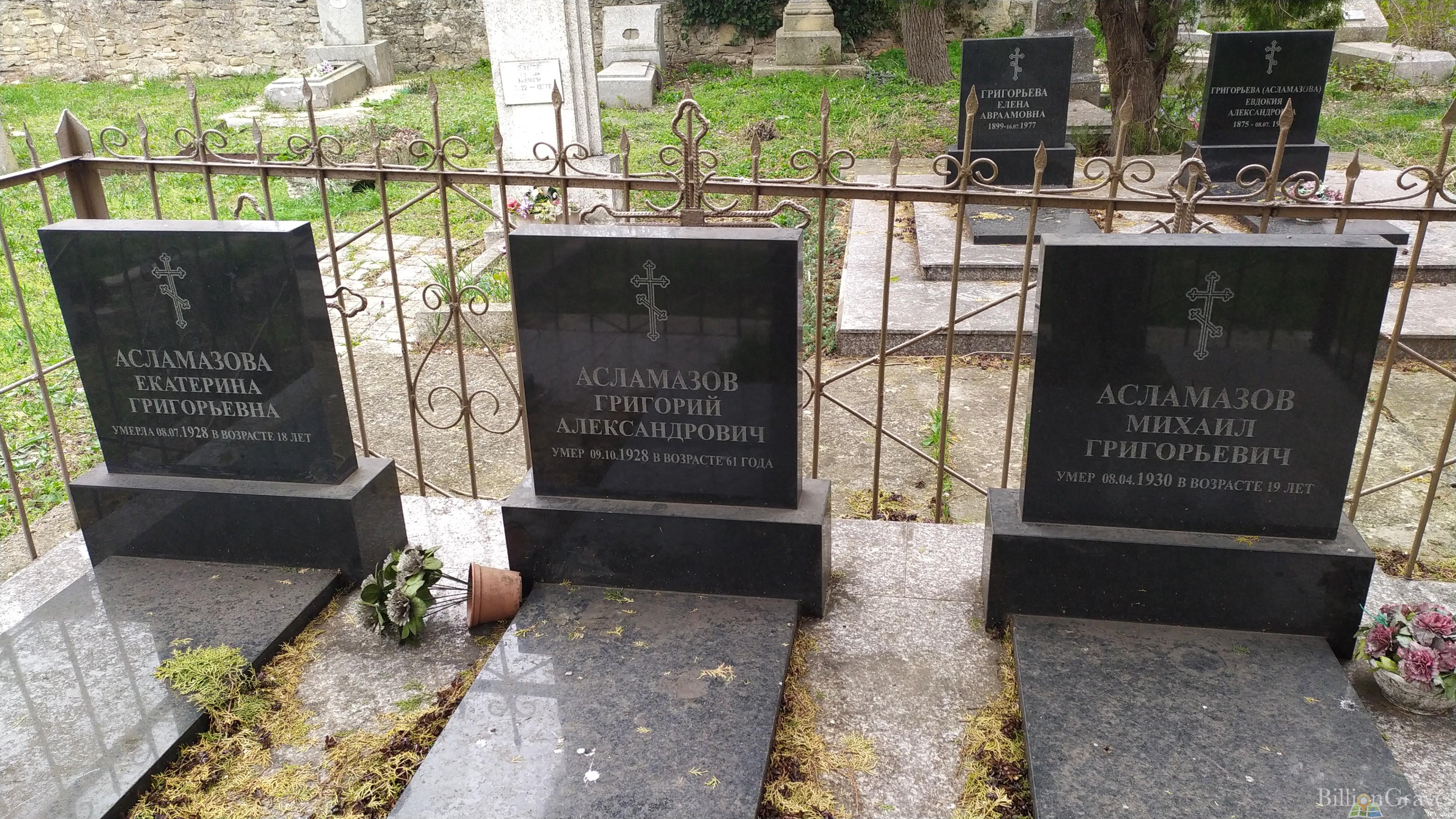 Асламазова Екатерина Григорьевна