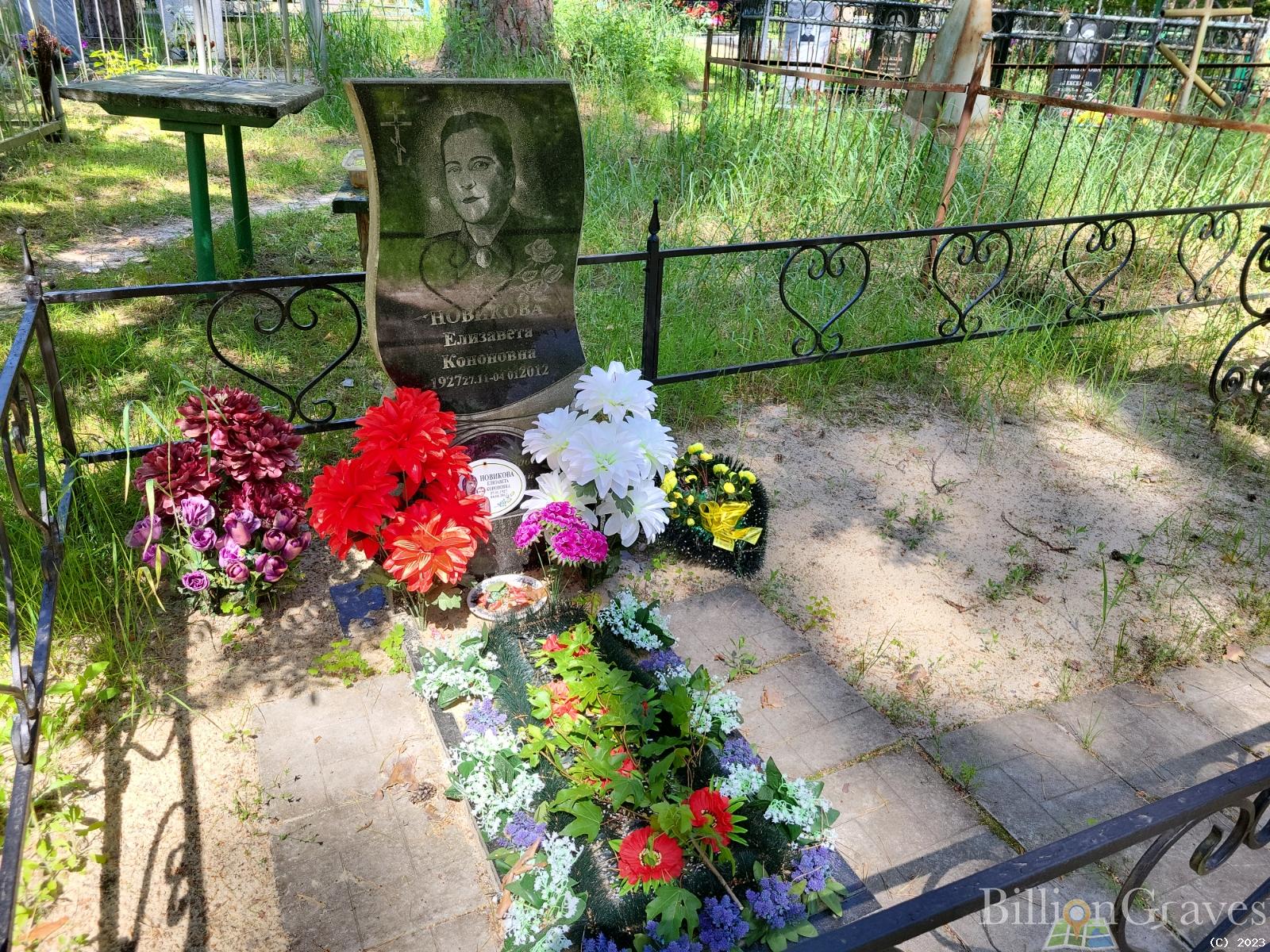 Новикова Елизавета Кононовна