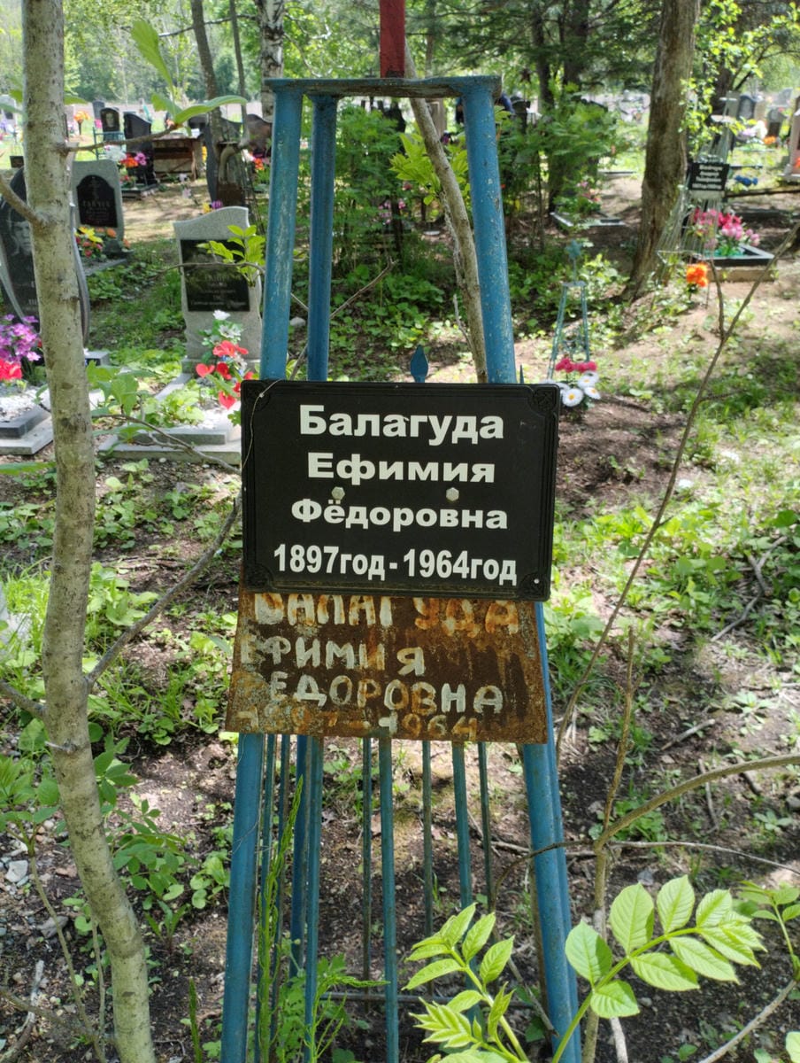 Балагуда Ефимия Федоровна