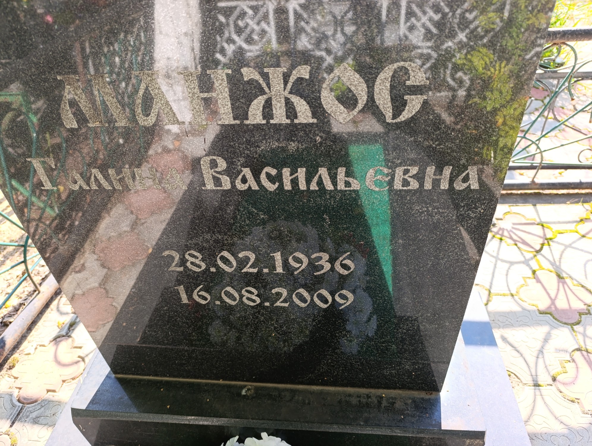 Манжос Галина Васильевна