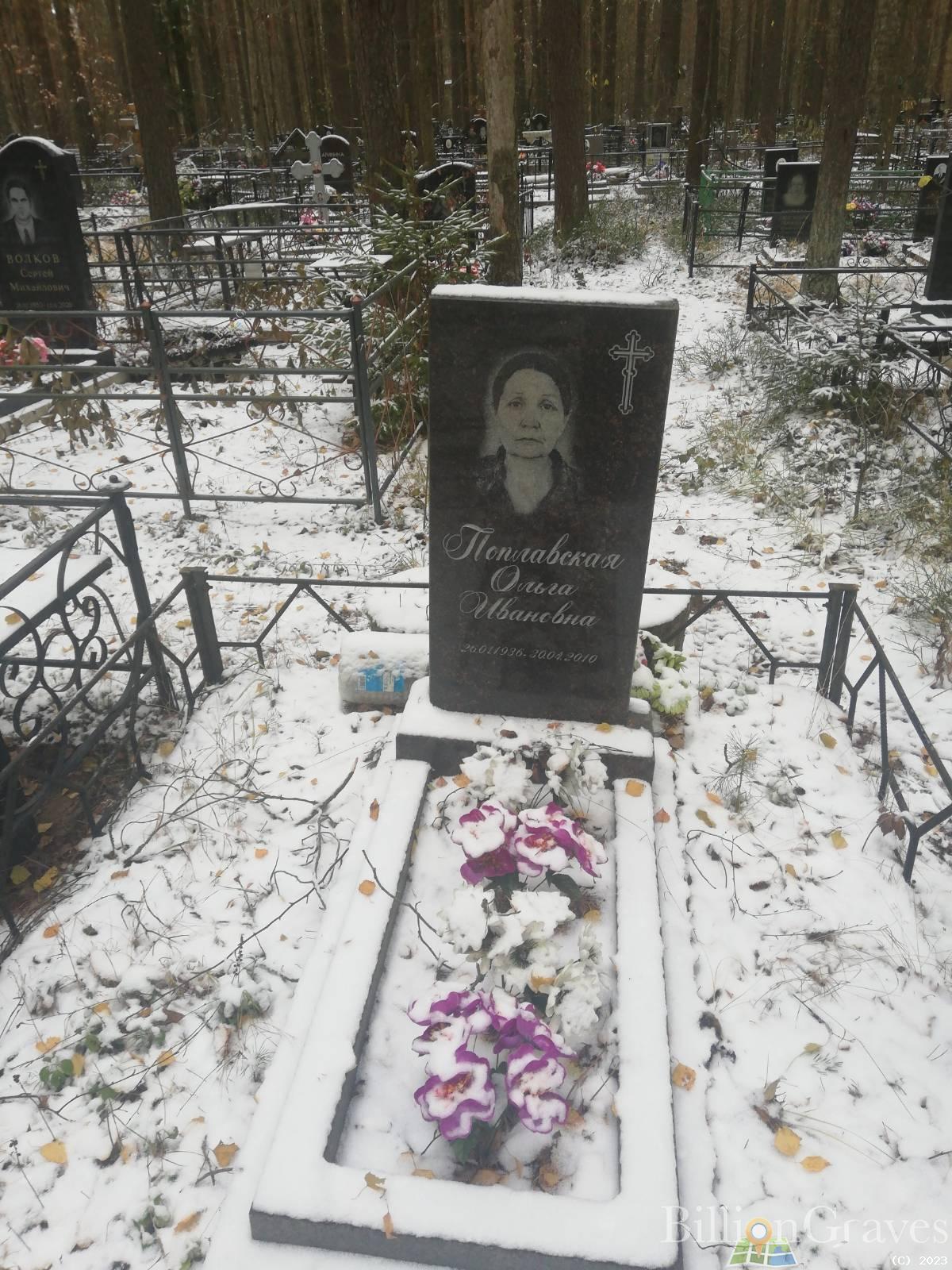 Поплавская Ольга Ивановна