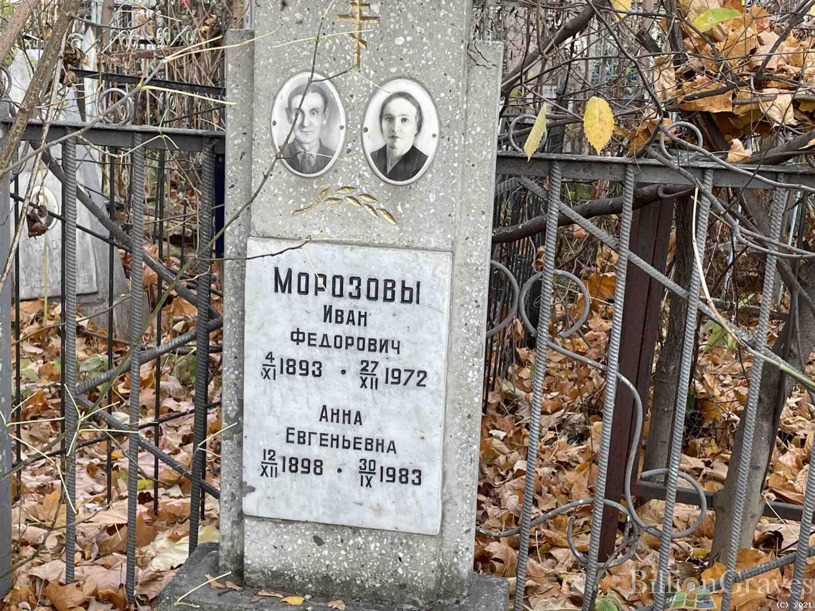 Морозова Анна Евгеньевна