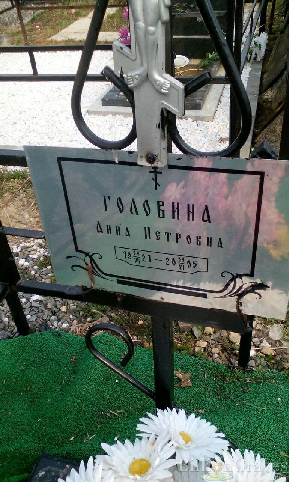головина анна петровна