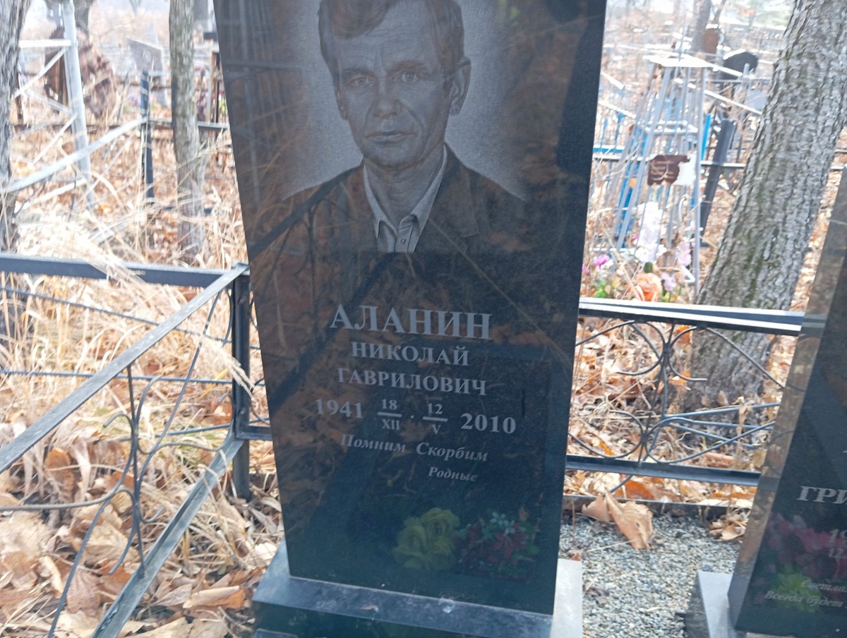 Аланин Николлай Гаврилович