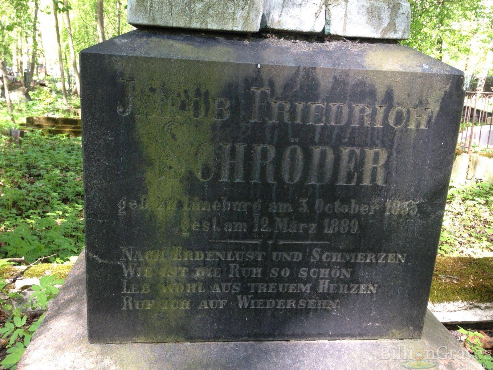 Schröder Jakob Friedrich