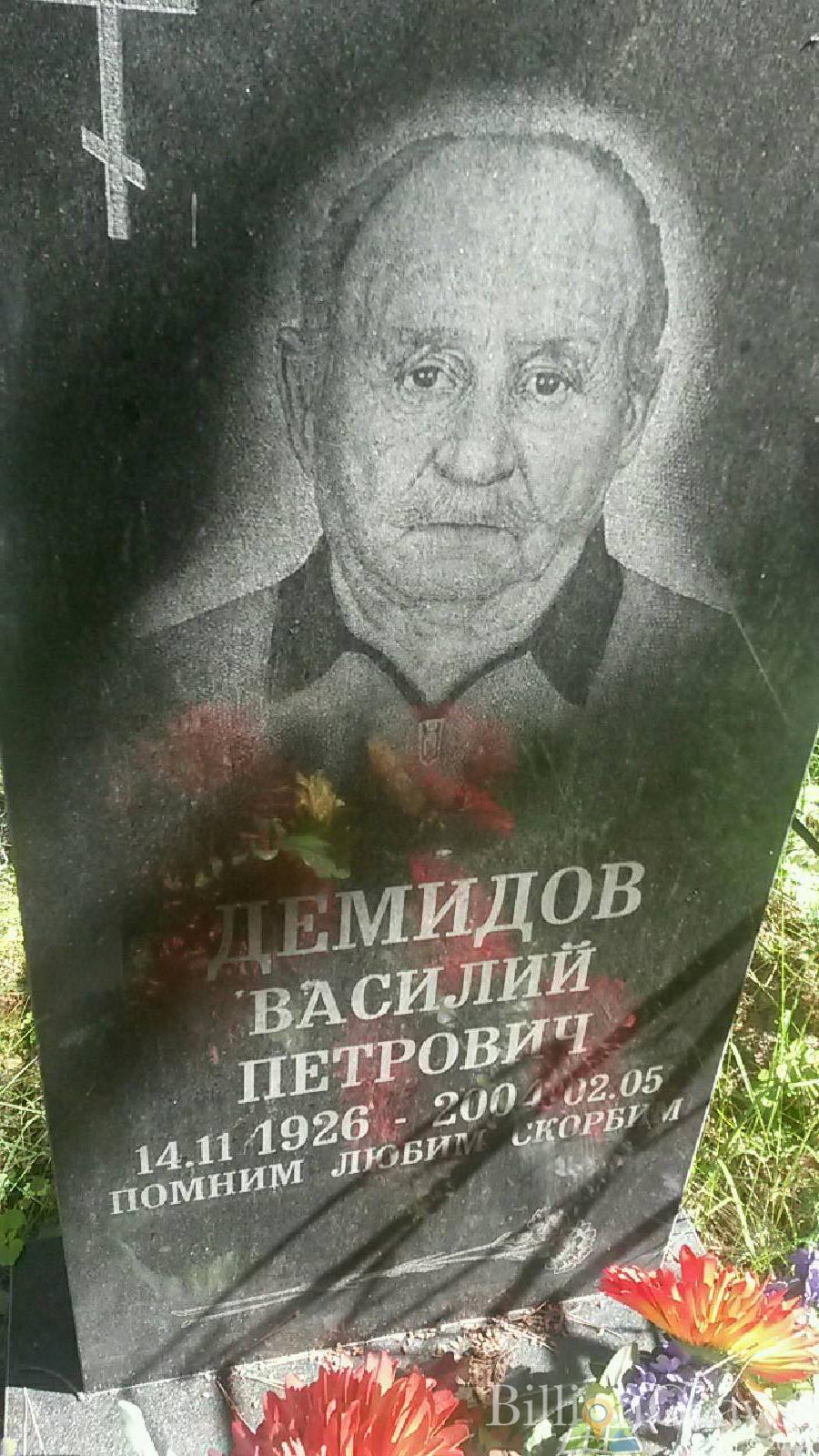 Демидов Владимир Васильевич