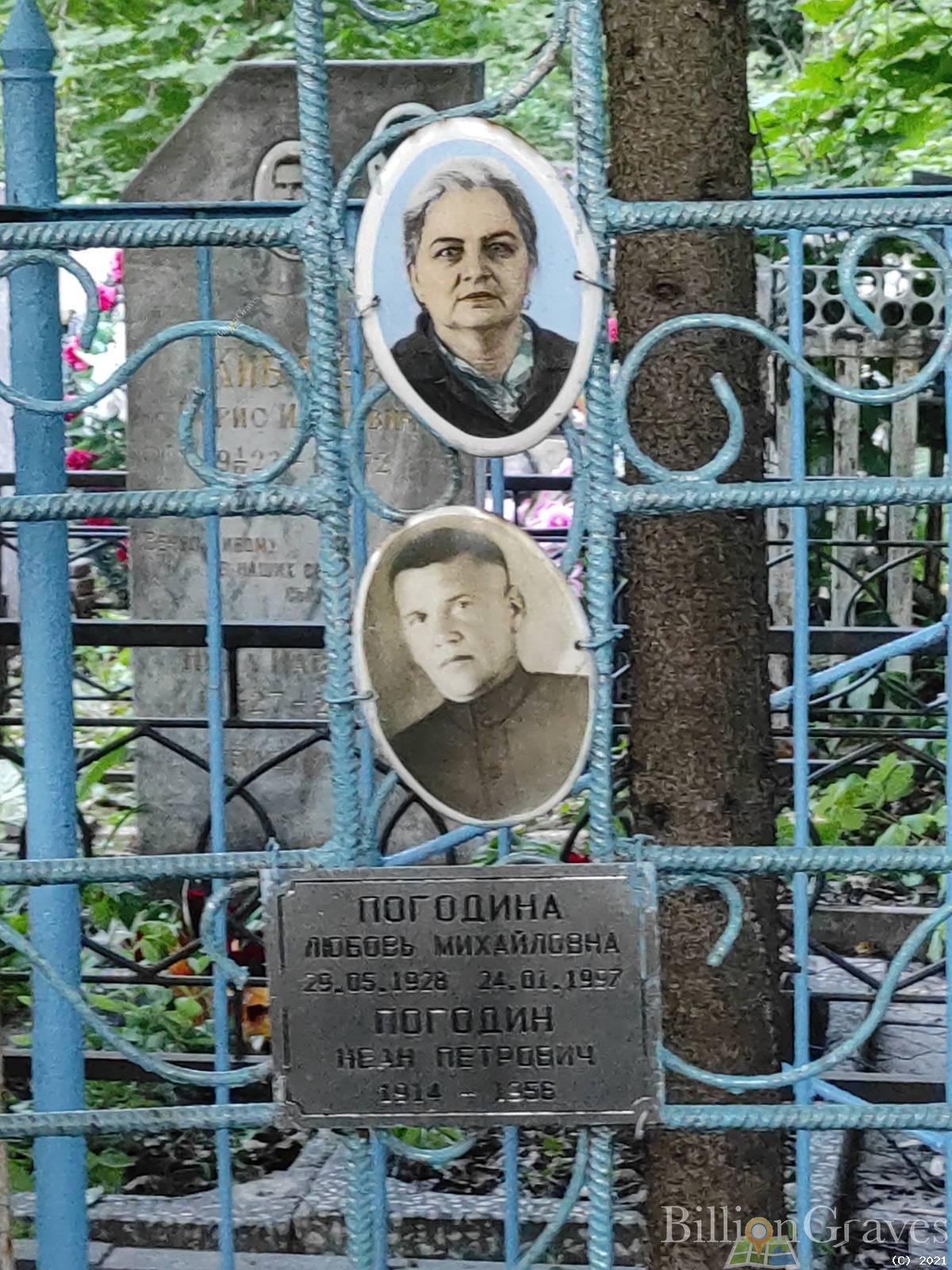 Погодина Любовь Михайловна