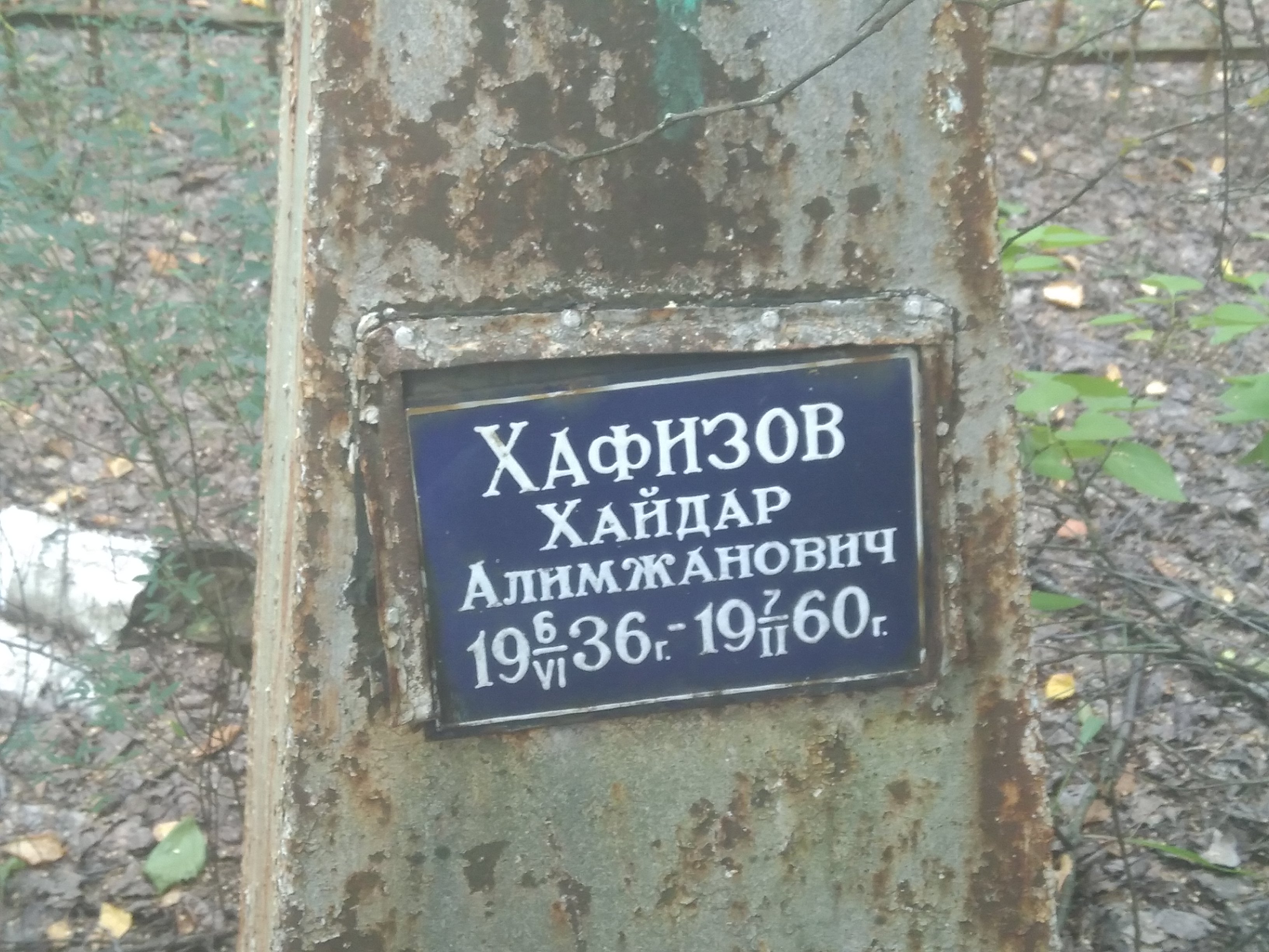 Хафизов Хайдар Алимжанович