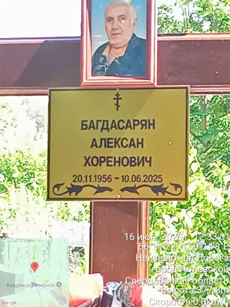 Багдасарян Алексан Хоренович
