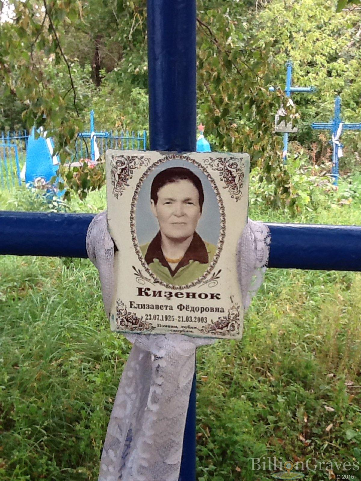 Кизенок Елизавета Фёдоровна