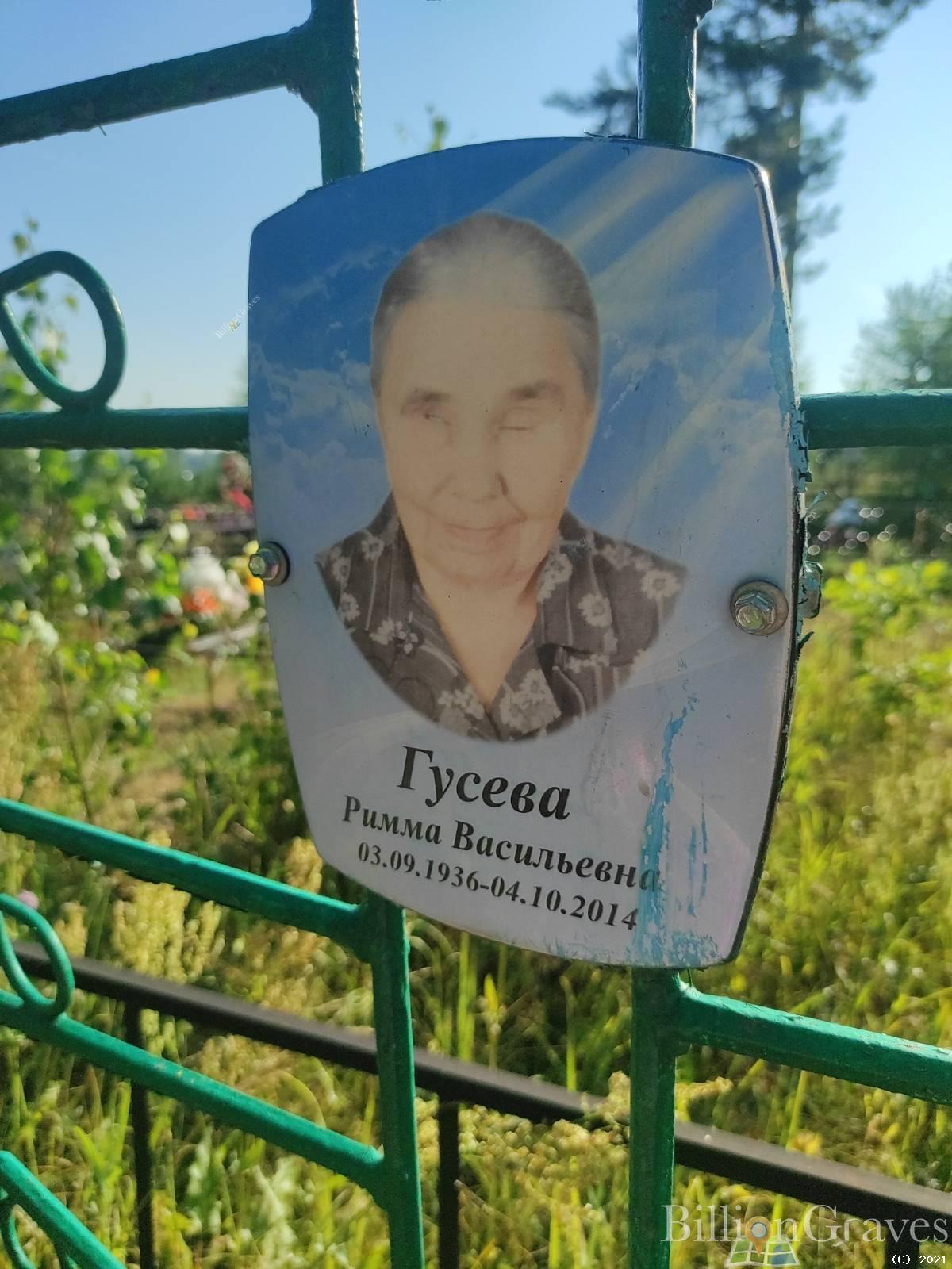 Гусева Римма Васильевна