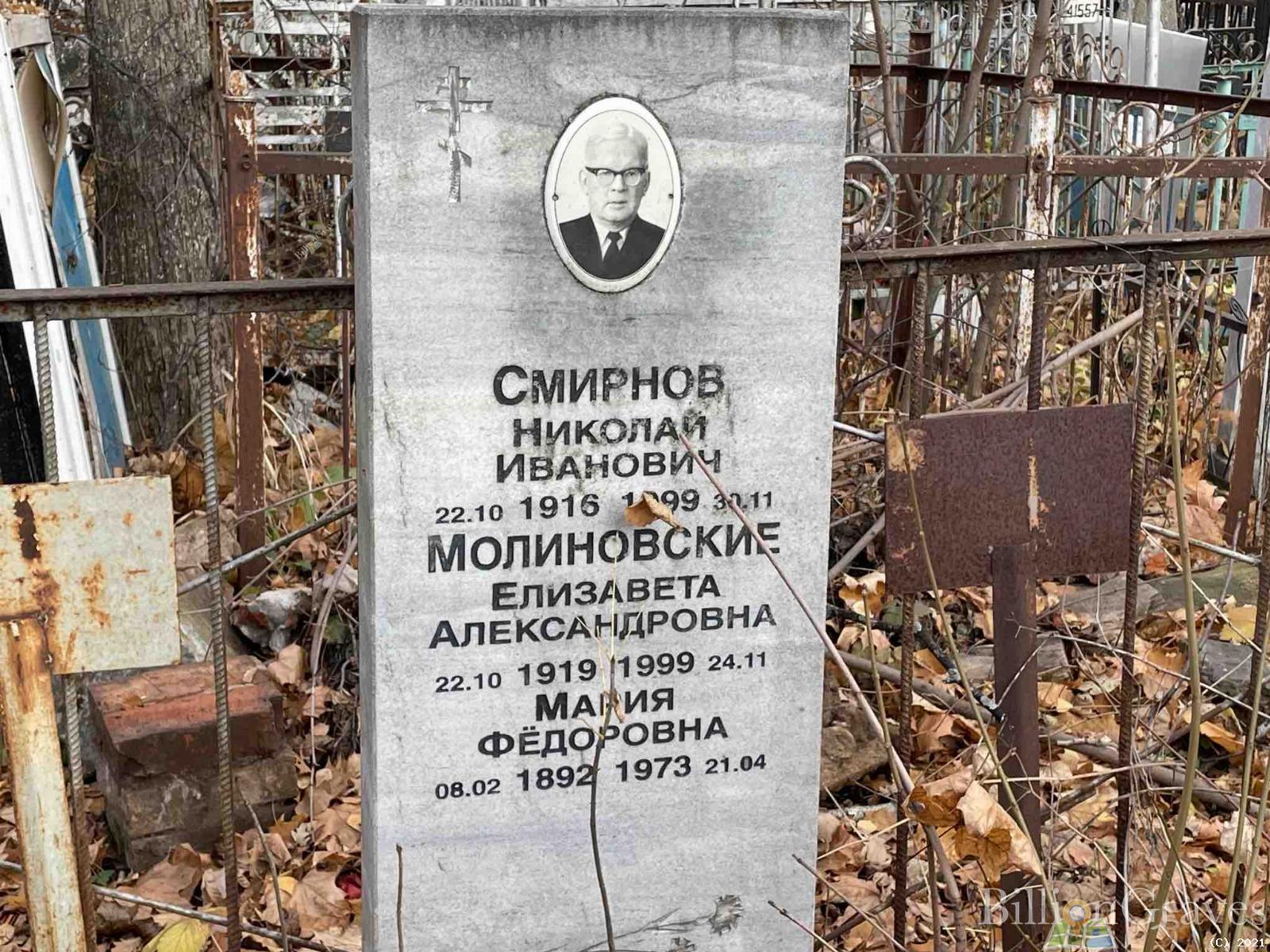 Молиновская Елизавета Александровна