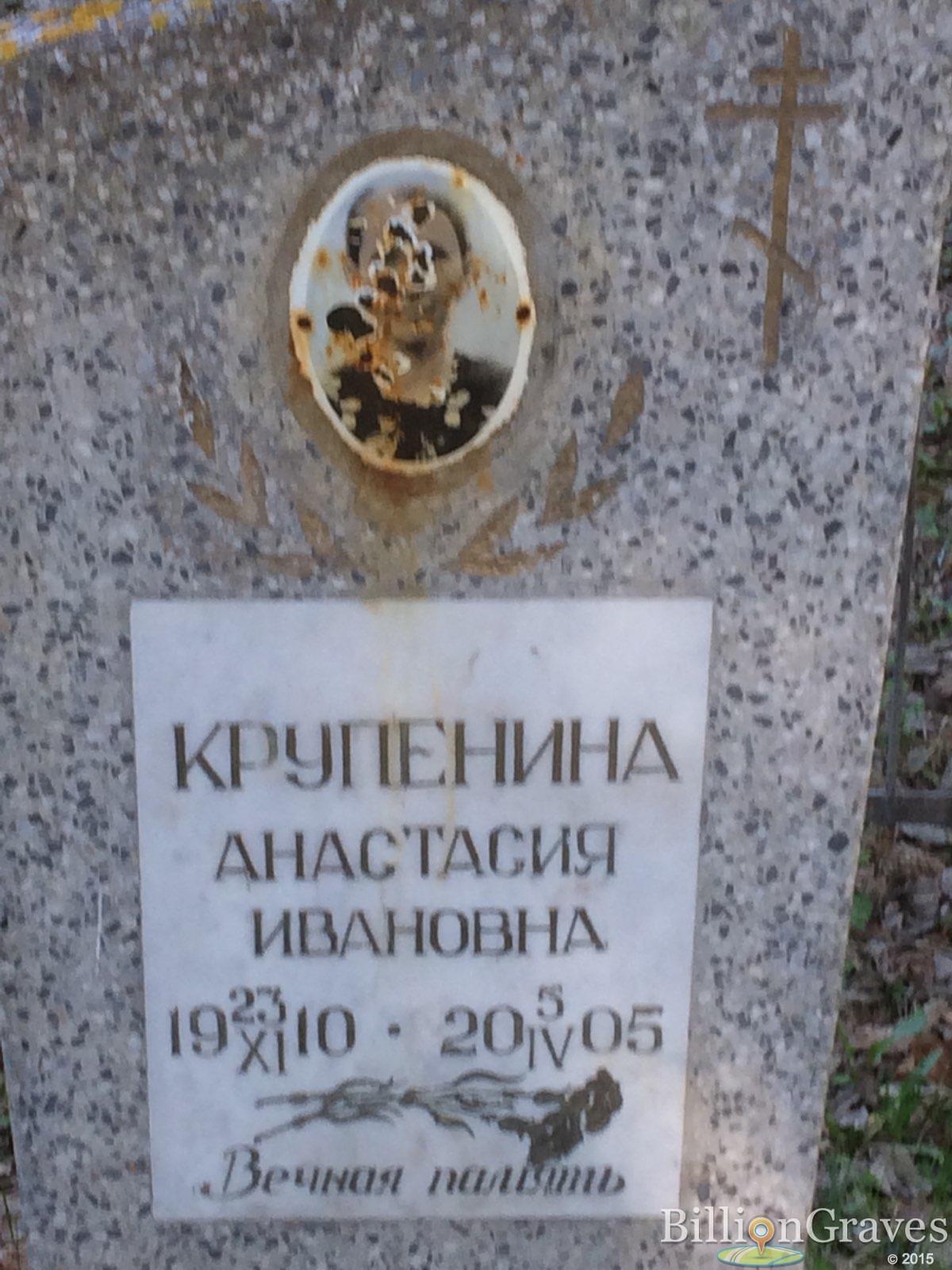 Крупенина Анастасия Ивановна