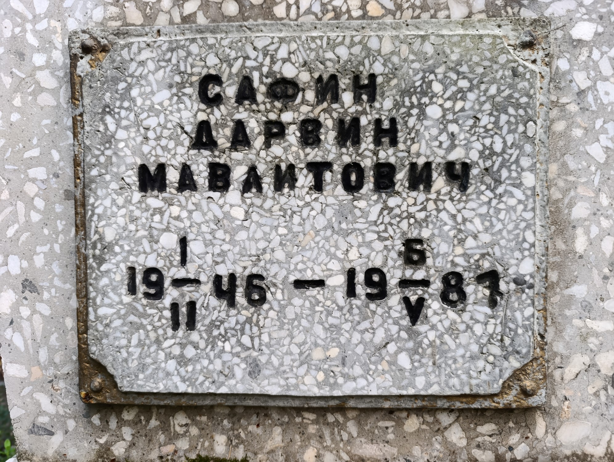 Сафин Дарвин Маваитович