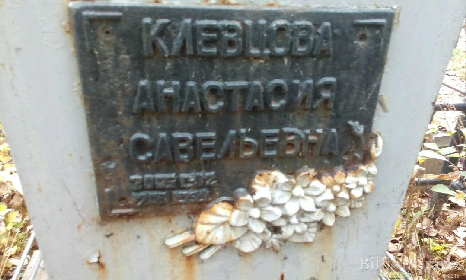 Клевцова Анастасия Савельевна
