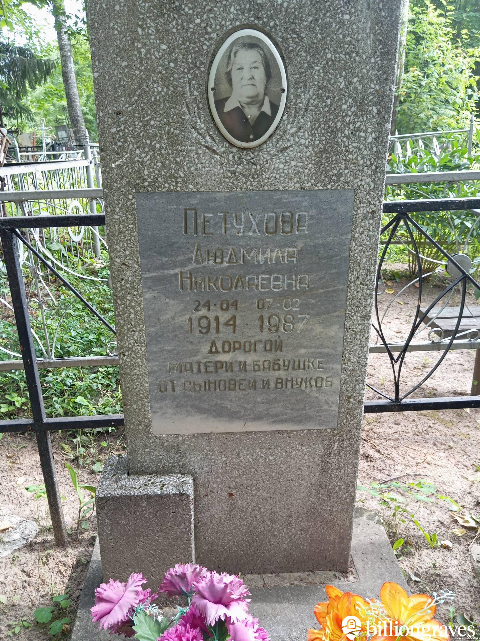 Петухова Людмила Николаевна