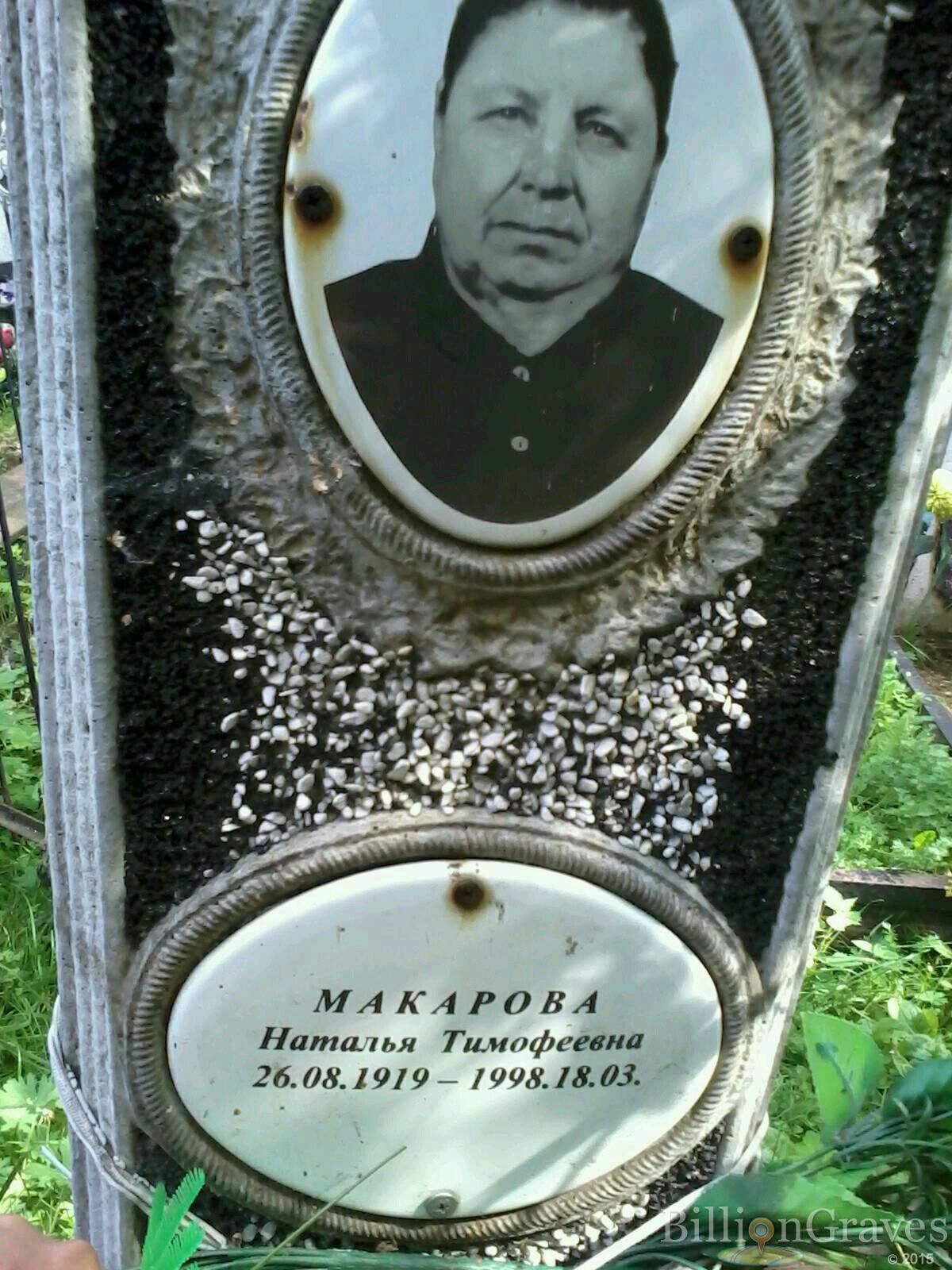 Макарова Наталья Тимофеевна