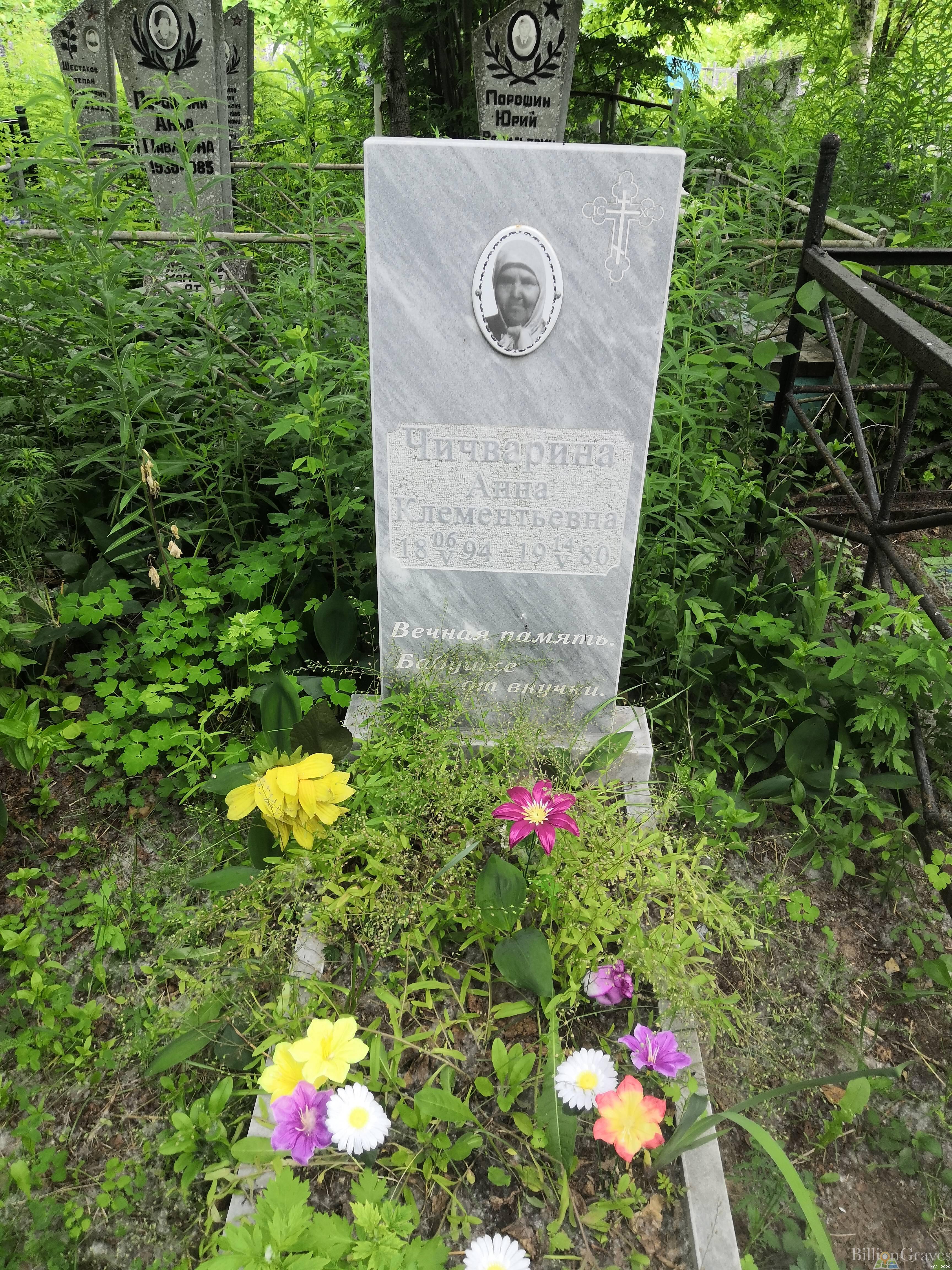 Чичварина Анна Клементьевна
