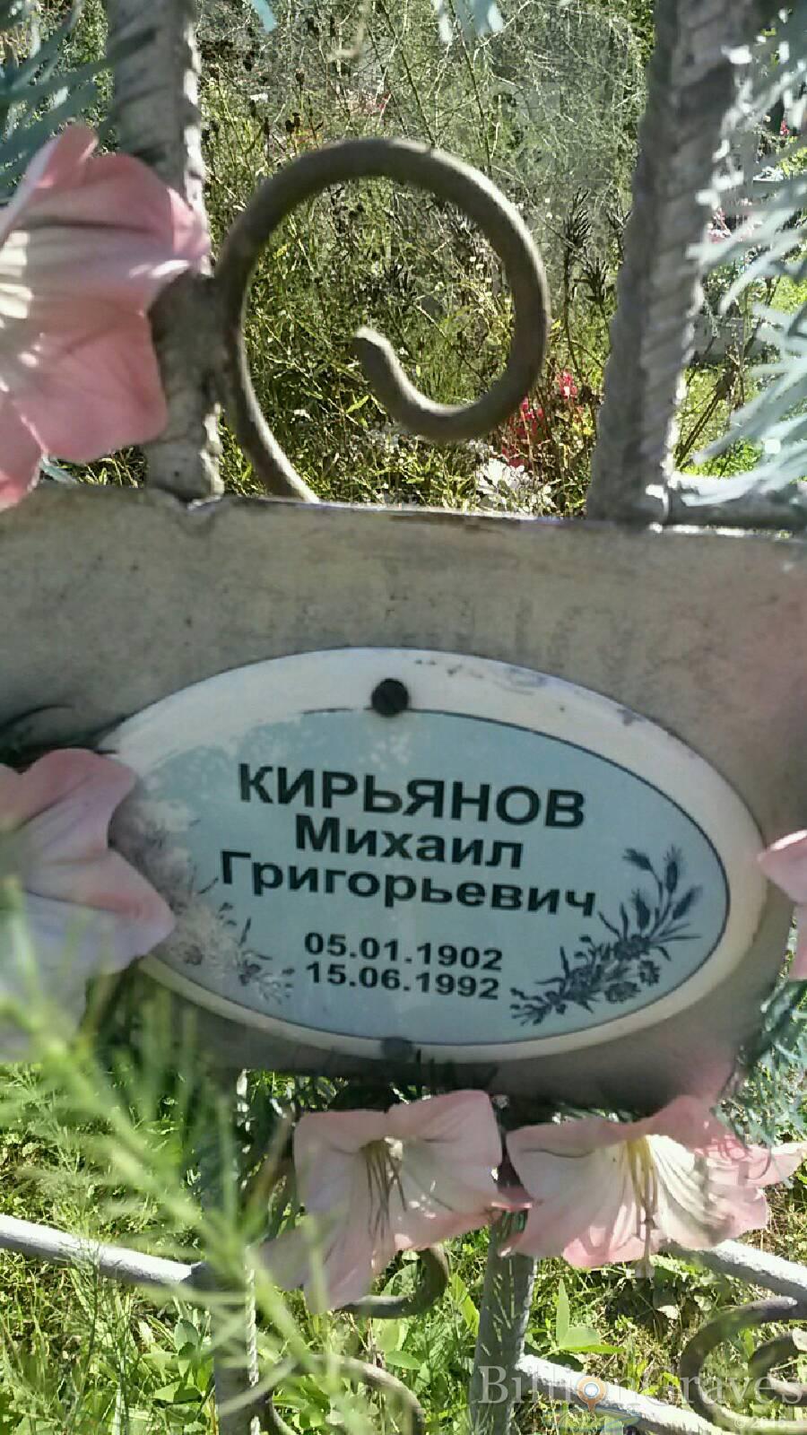 Кирьянов Михаил Григорьевич