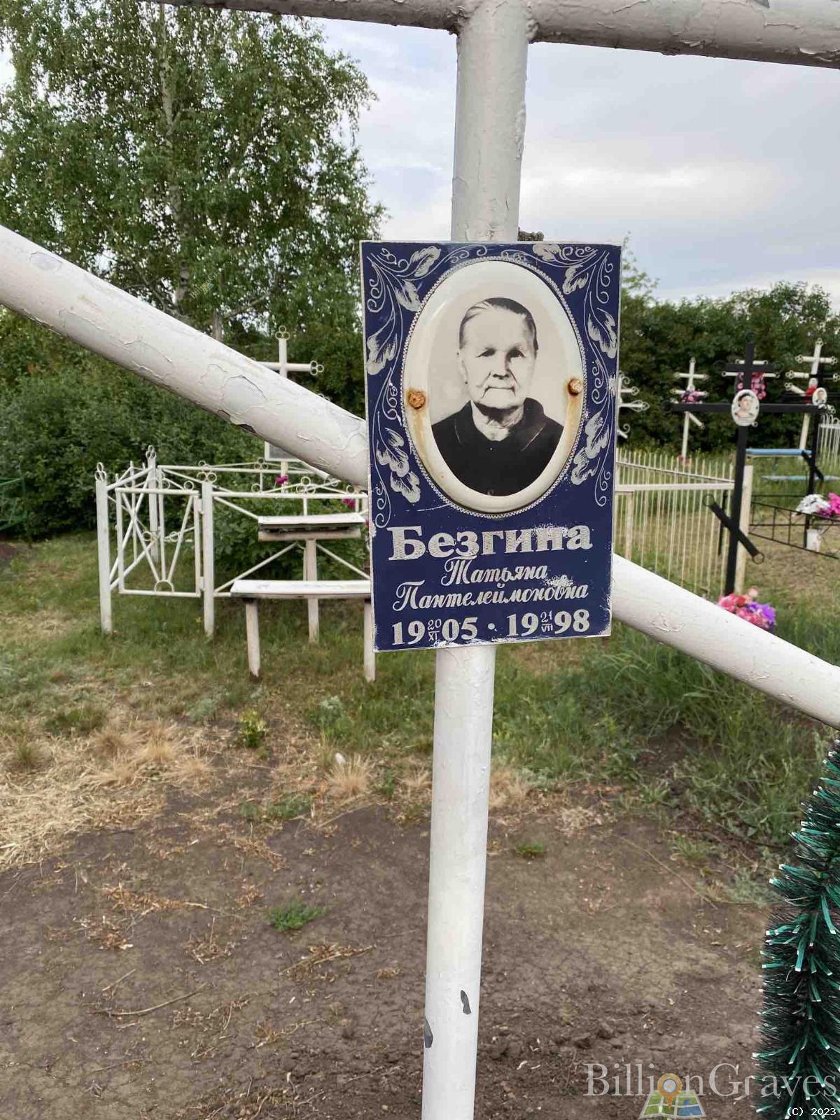 Безгина Татьяна Пантелеймоновна