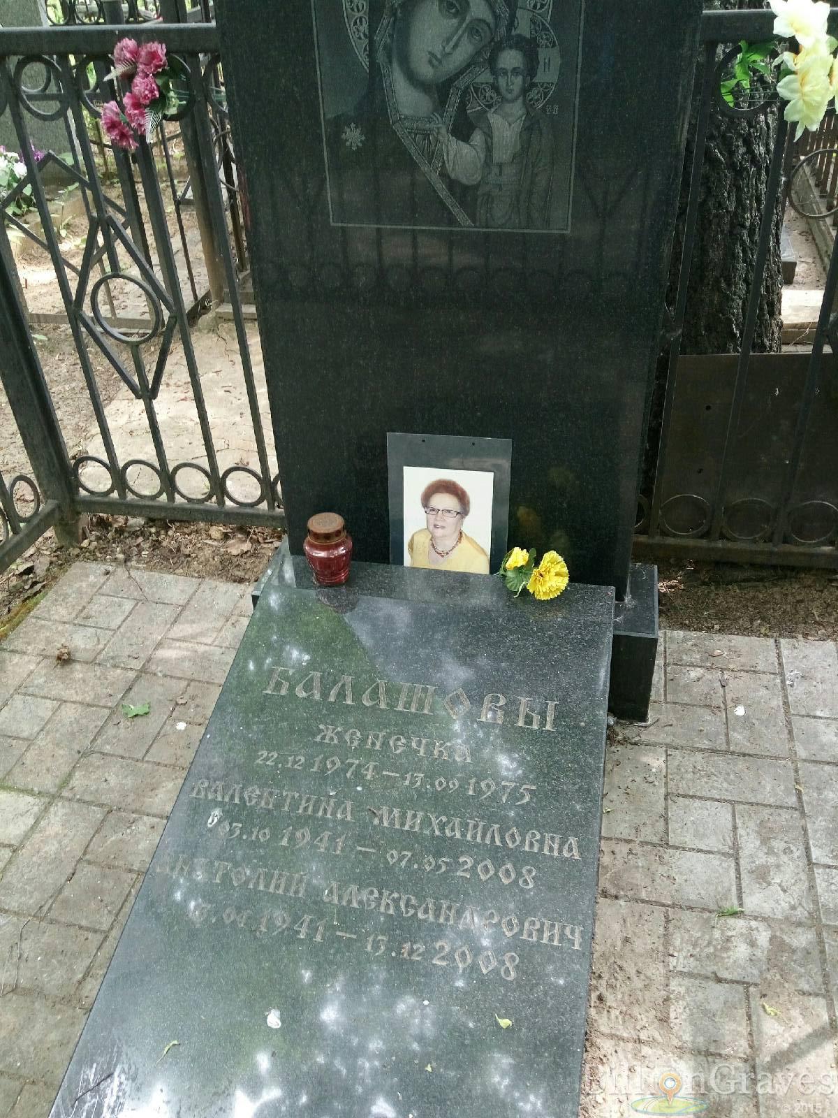 Балашова Валентина Михайловна