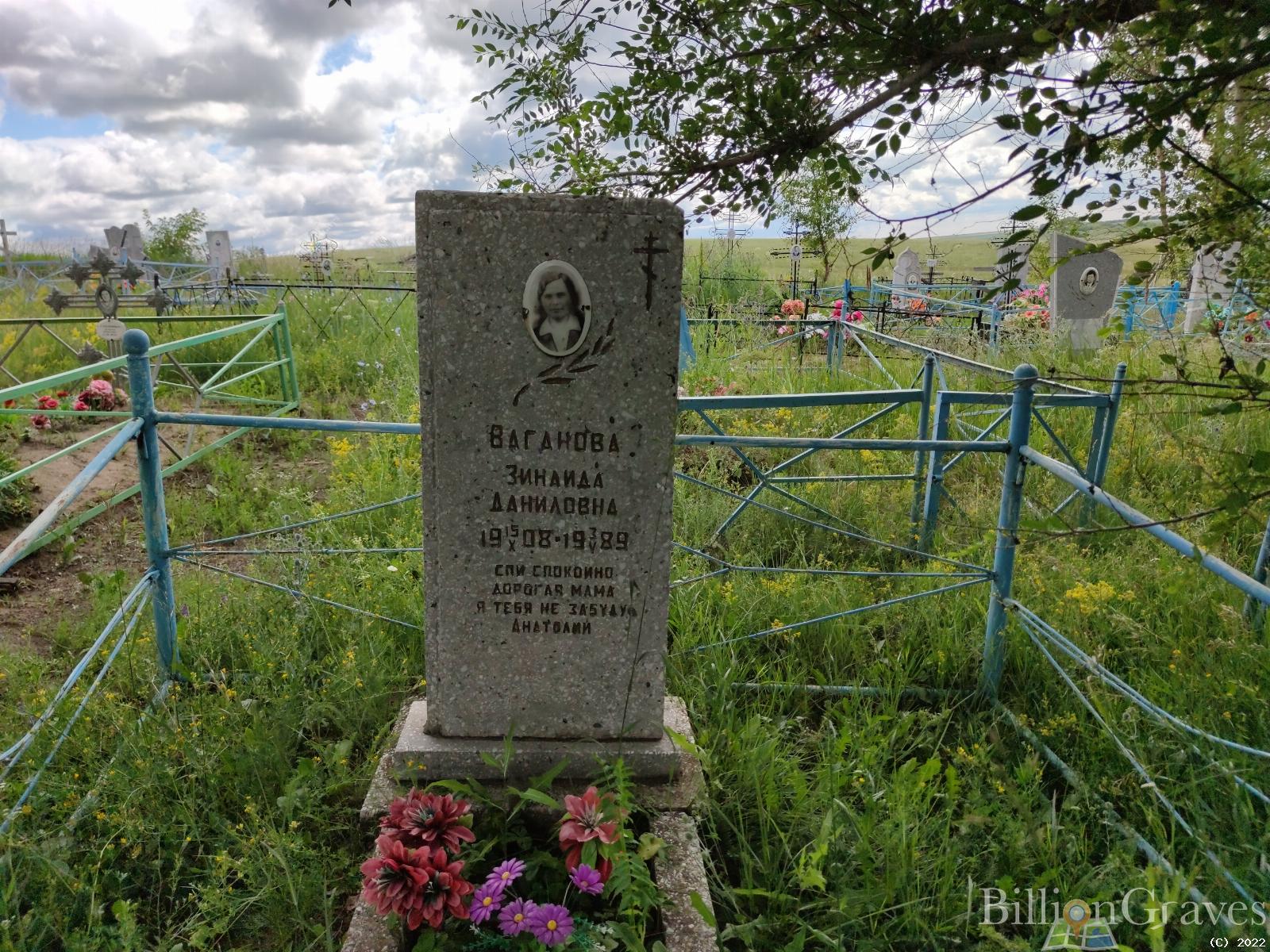 Ваганова Зинаида Даниловна