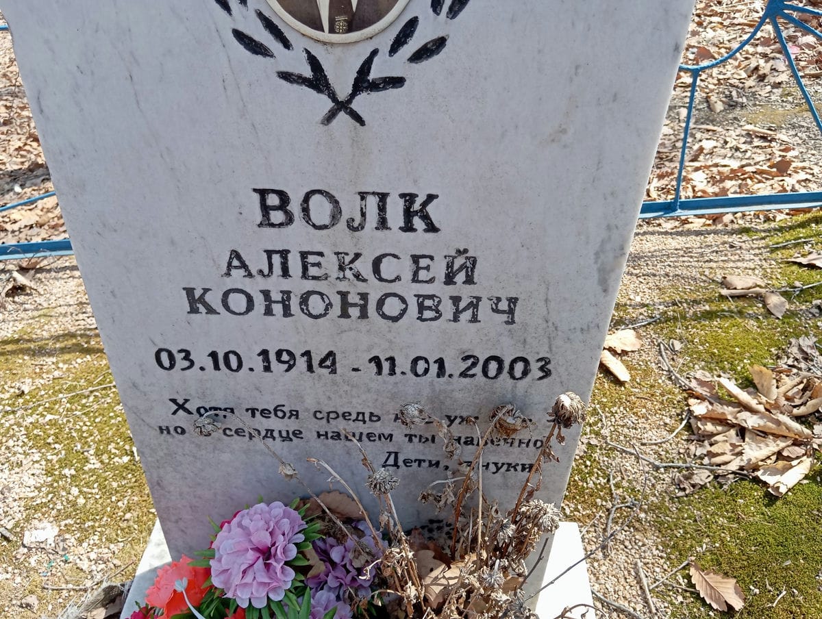 Волк Алексей Кононович