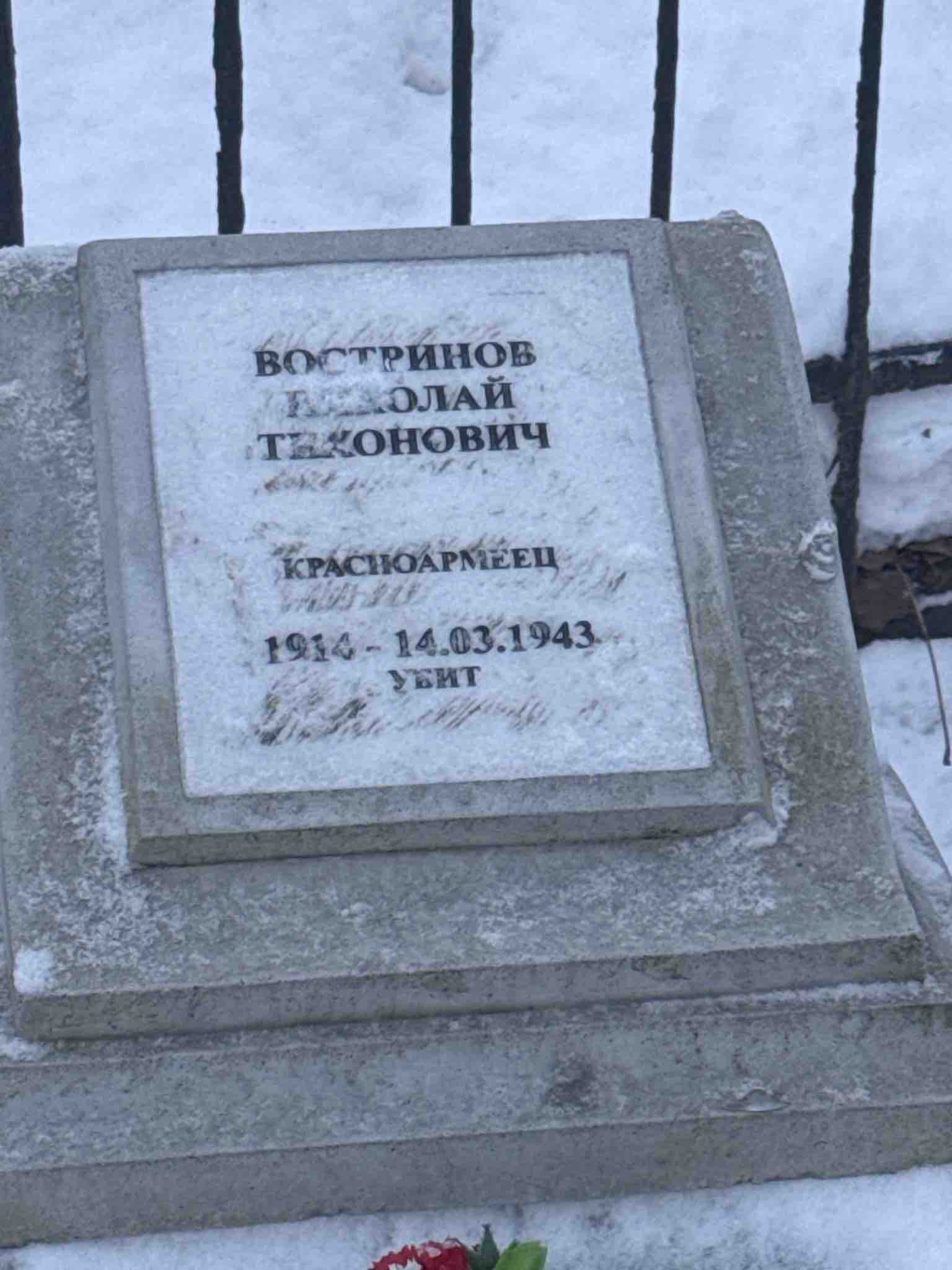 Востринов Николай Тихонович