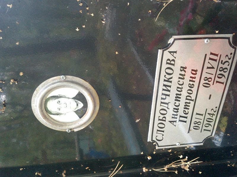 Слободчикова Анастасия Петровна