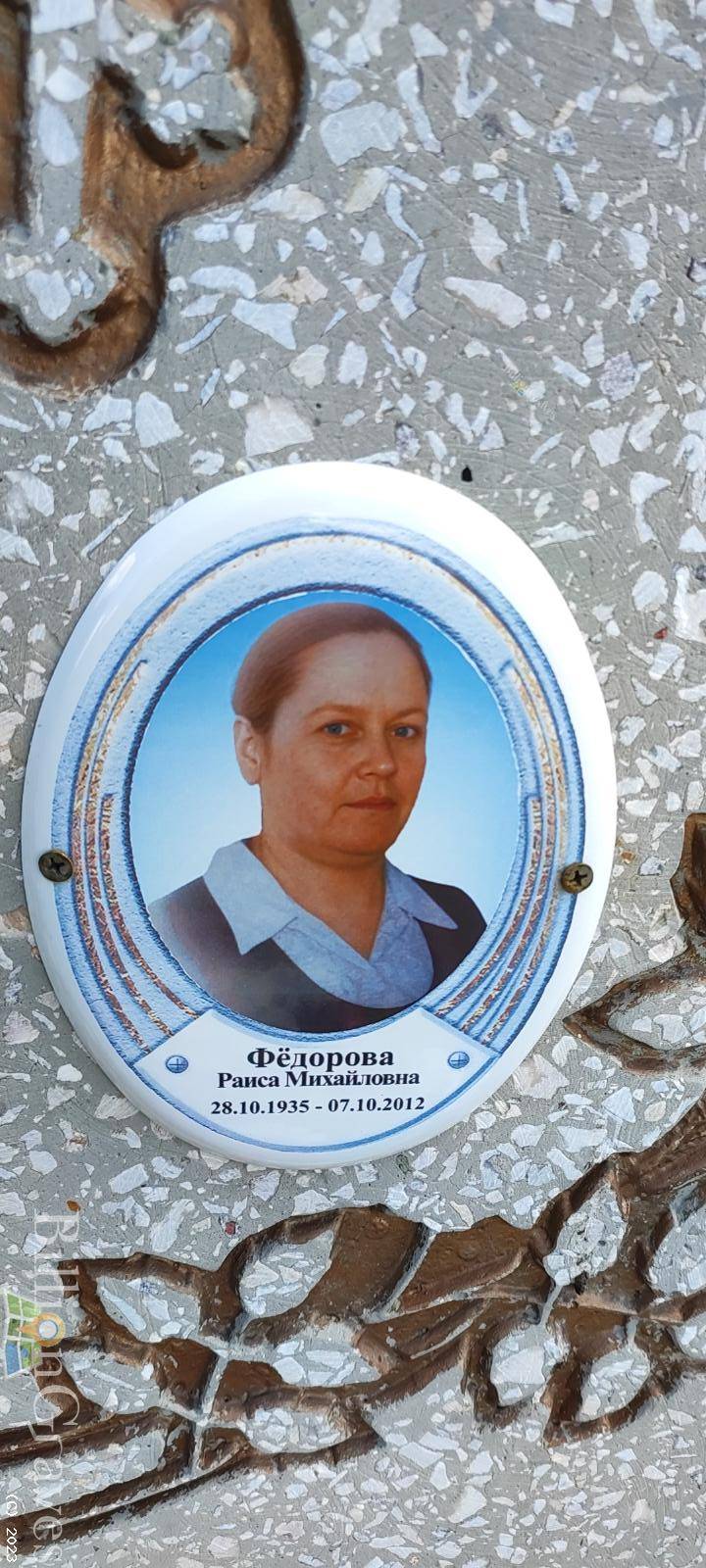 Фëдорова Раиса Михайловна