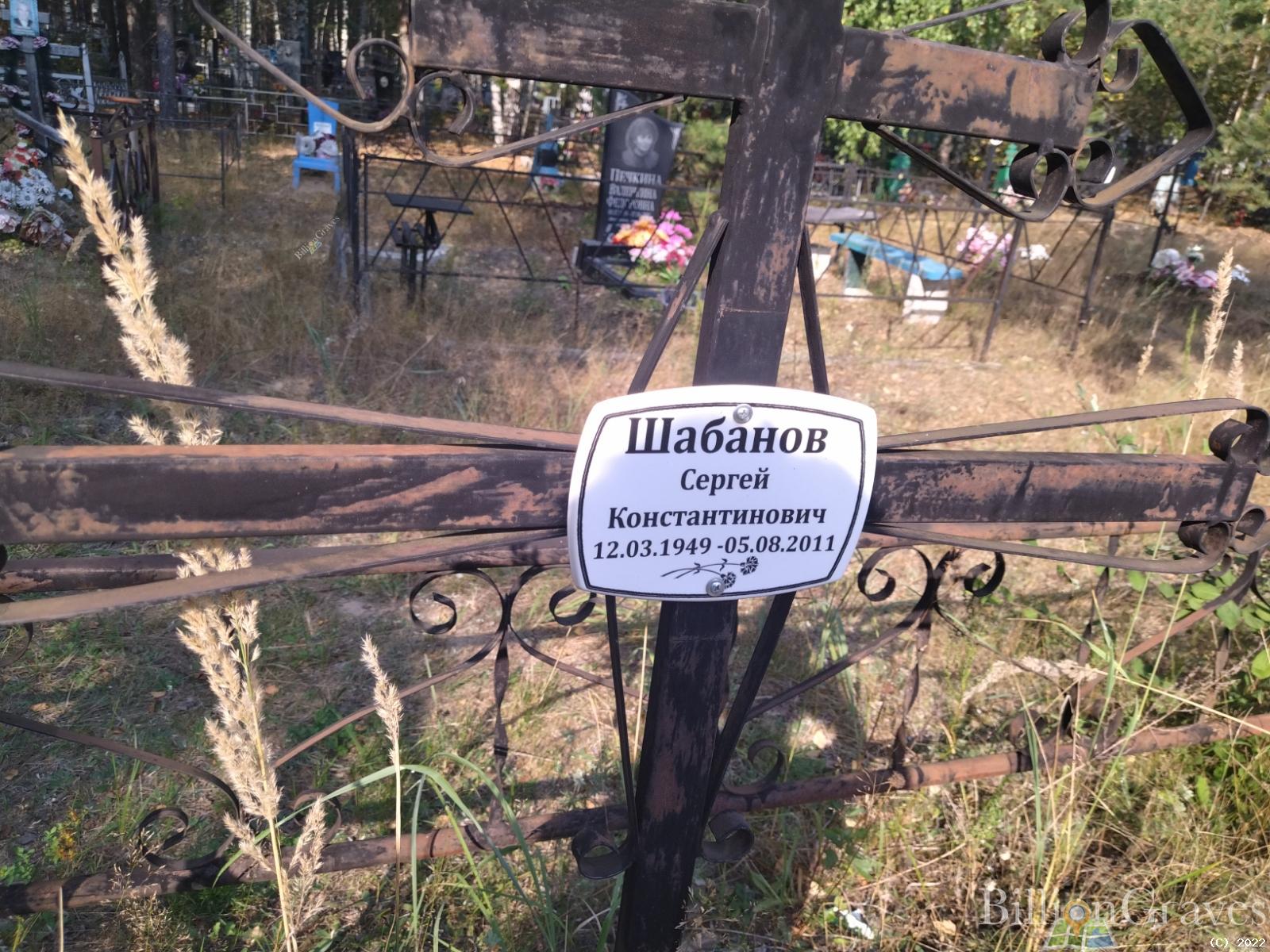 Шабанов Сергей Константинович