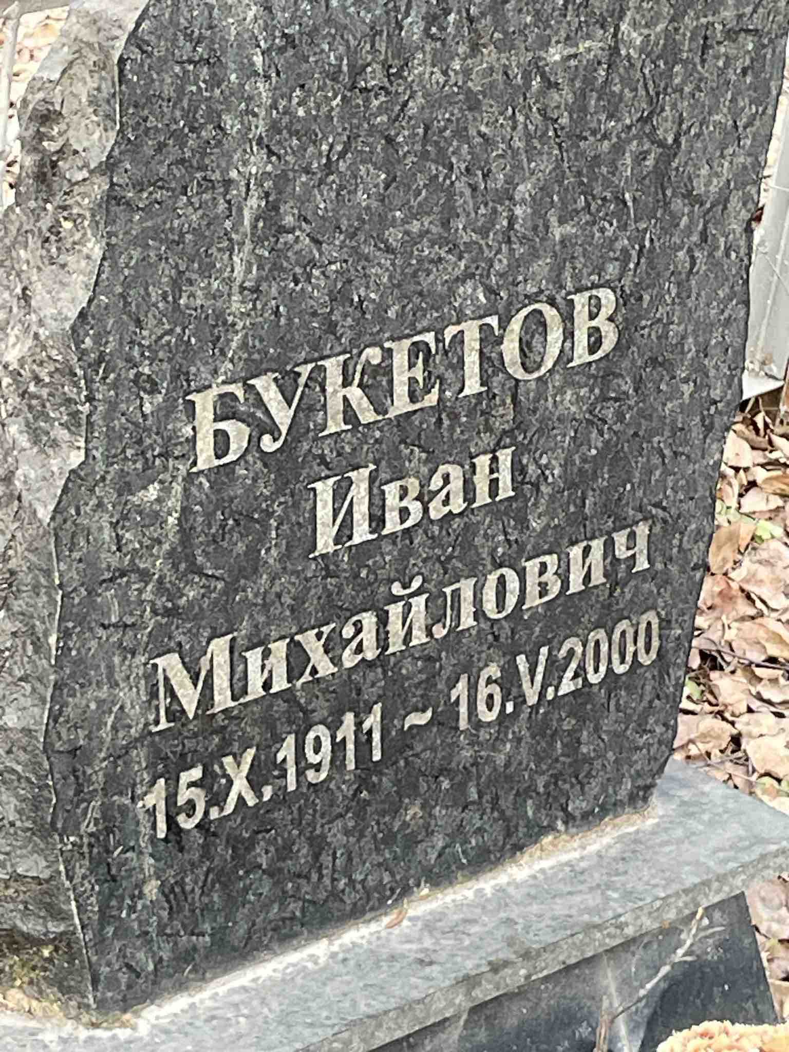 Букетов Иван Михайлович