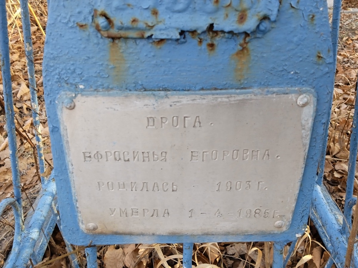 Дрога Ефросинья Егоровна