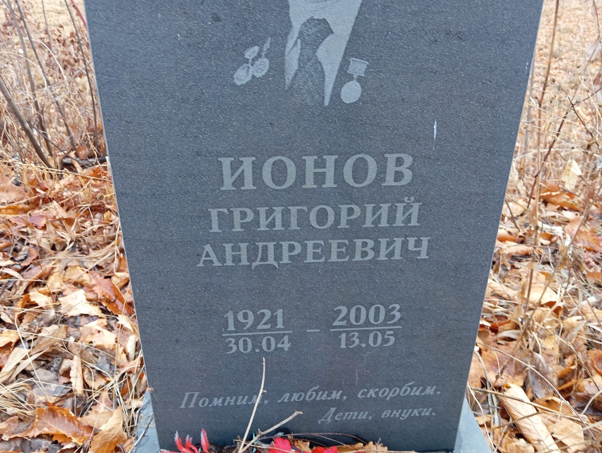 Ионов Григорий Андреевич