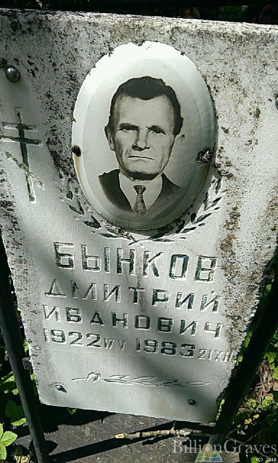 бынков дмитрий иванович