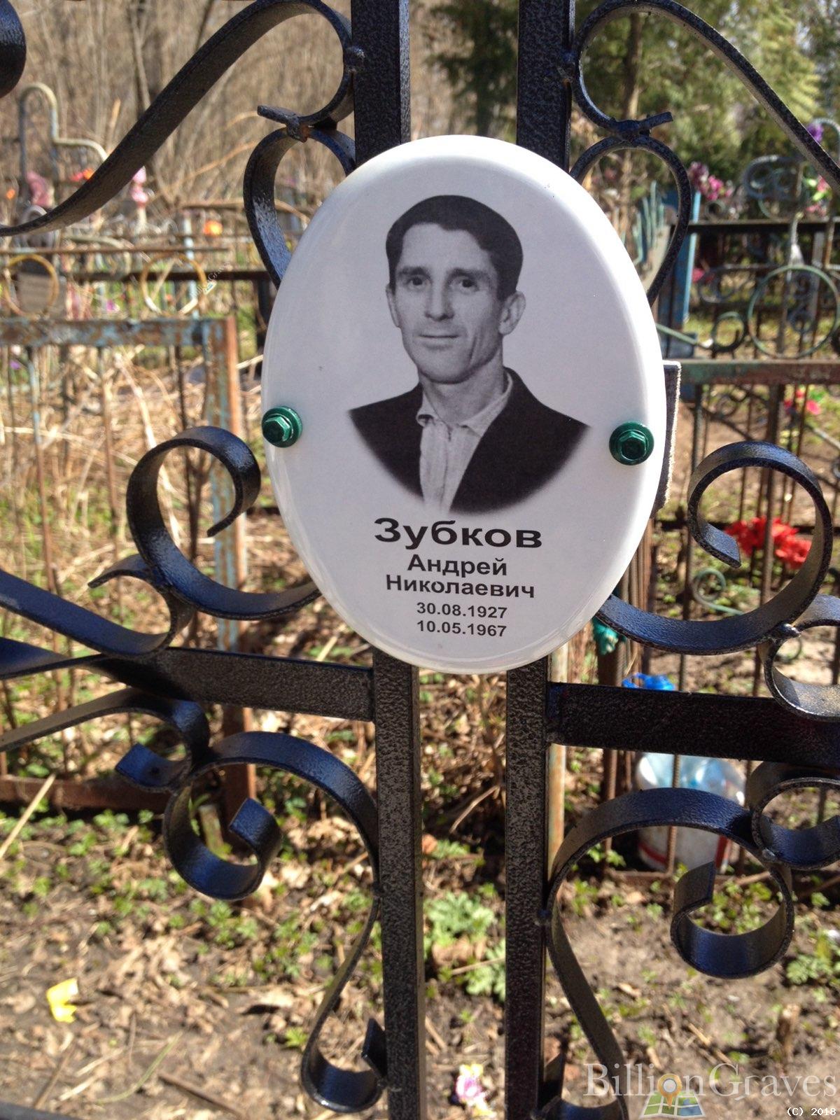 Зубков Андрей Николаевич