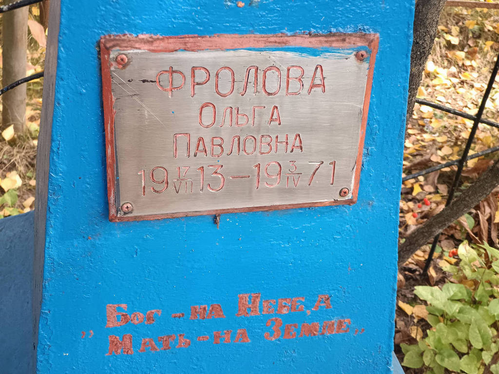 Фролова Ольга Павловна