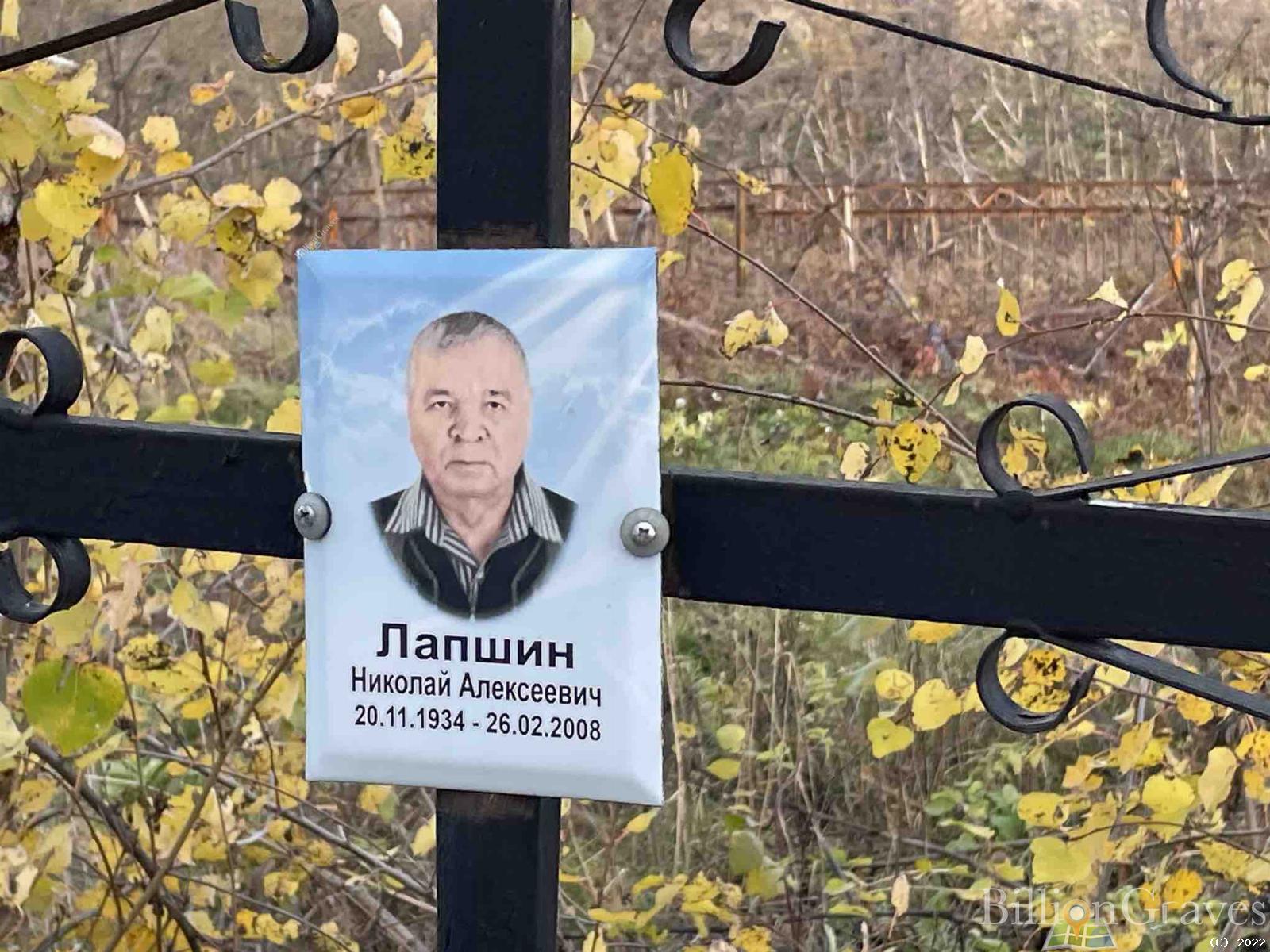Лапшин Николай Алексеевич