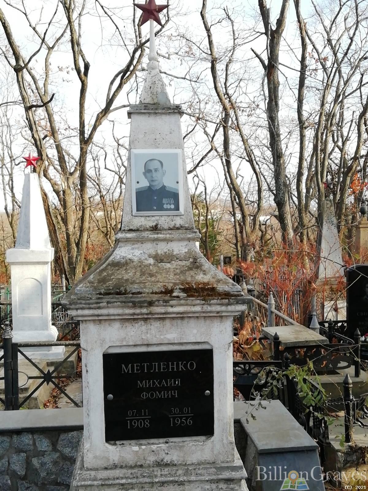 Метленко Михаил Фомич