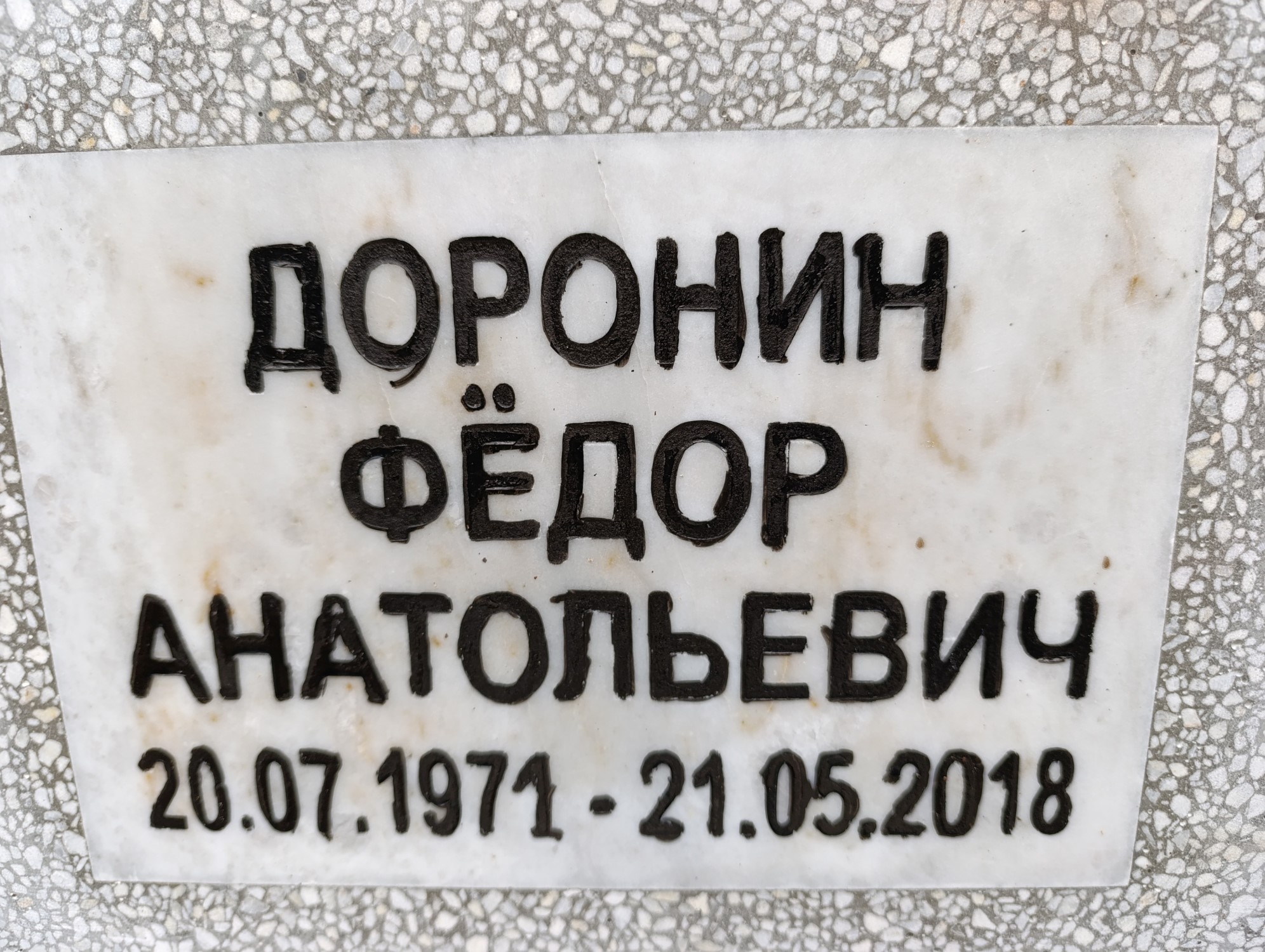 Доронин Федор Анатольевич