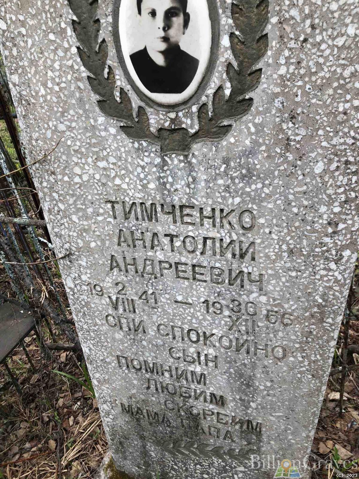 Тимченко Анатолий Андреевич