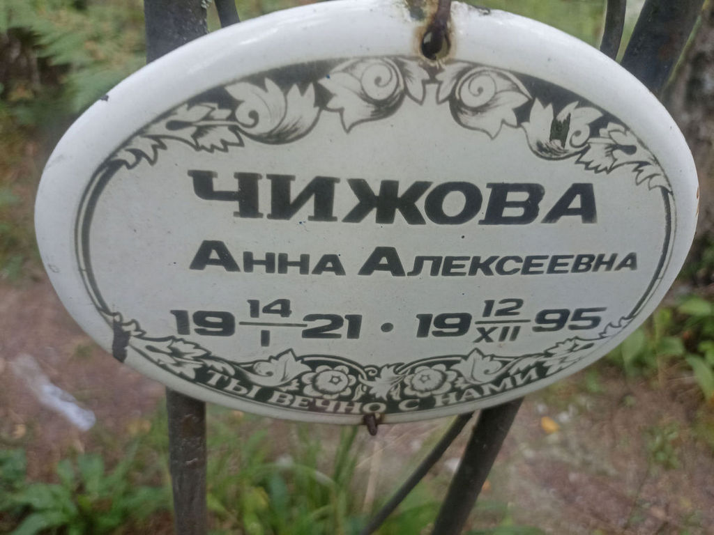 Чижова Анна Алексеевна