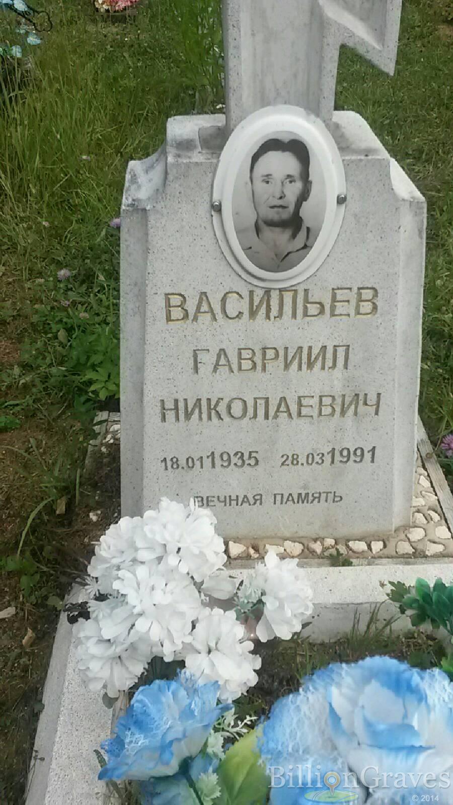 Васильев Гавриил Николаевич