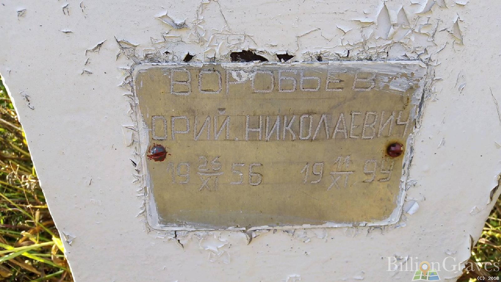 Воробьев Юрий Николаевич
