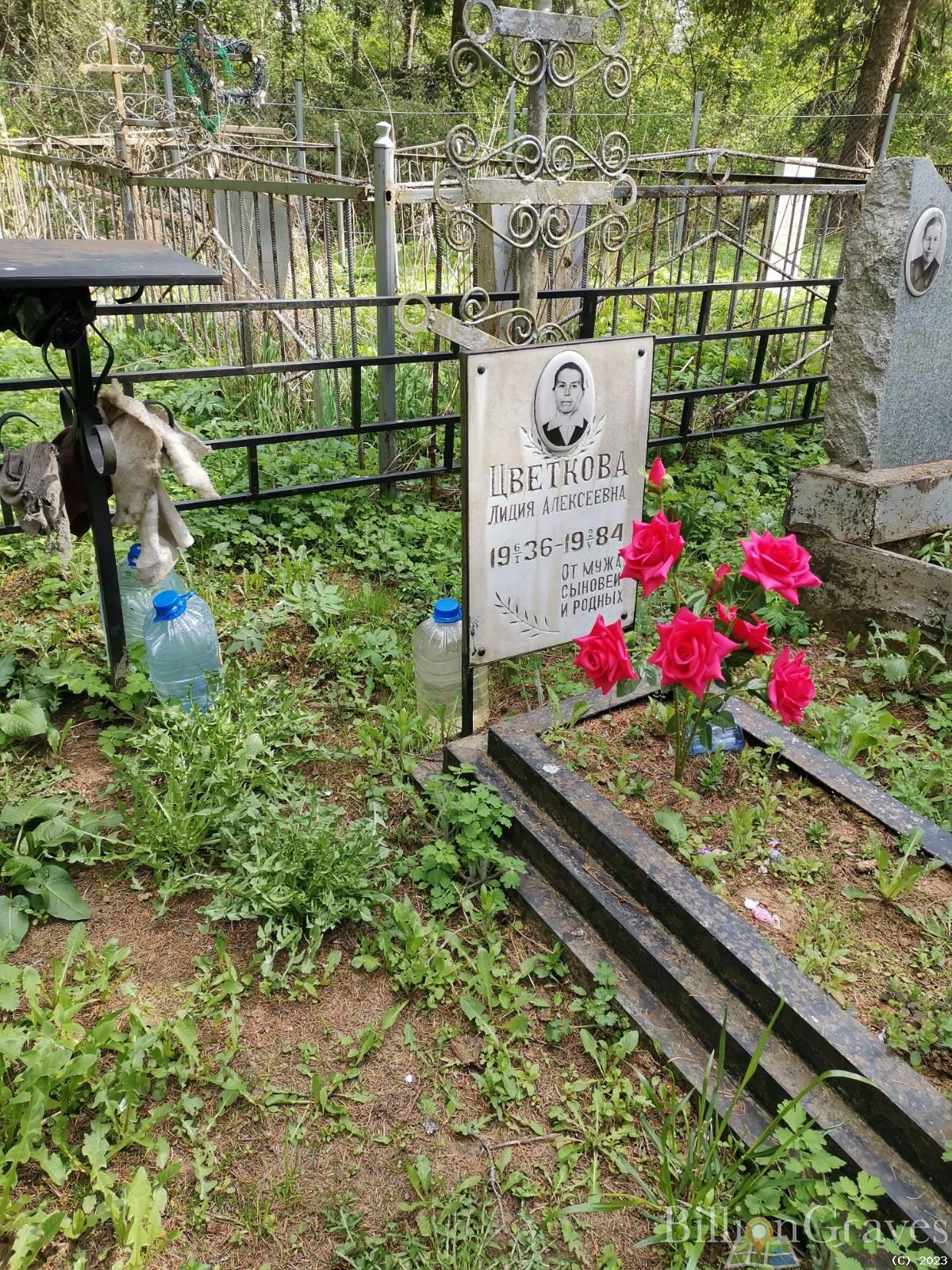 Цветкова Лидия Алексеевна
