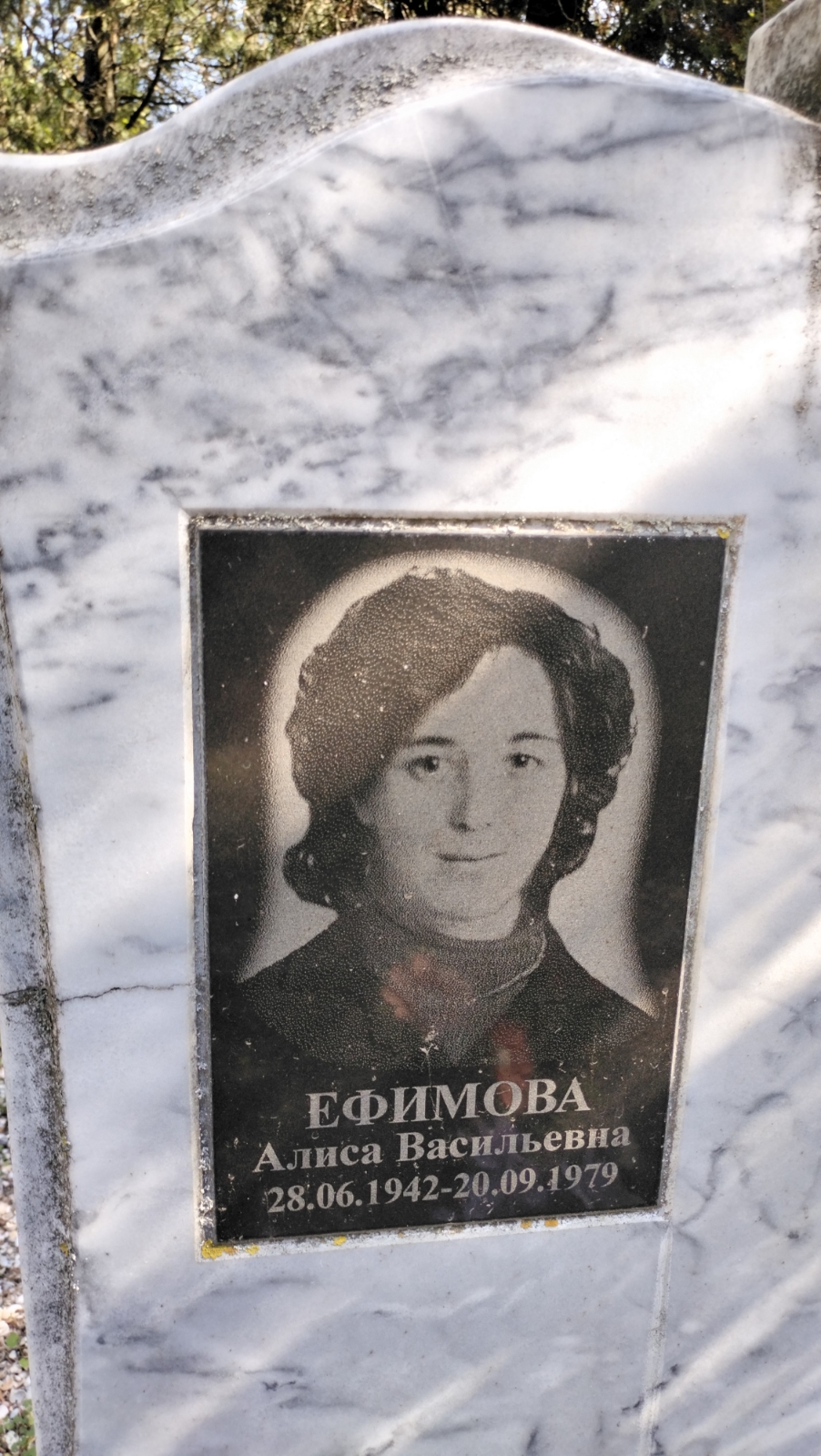 Ефимова Алиса Васильевна