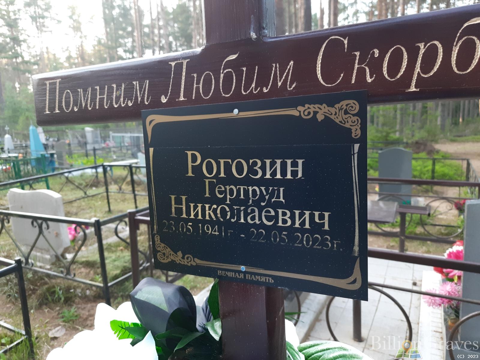 Рогозин Гертруд Николаевич