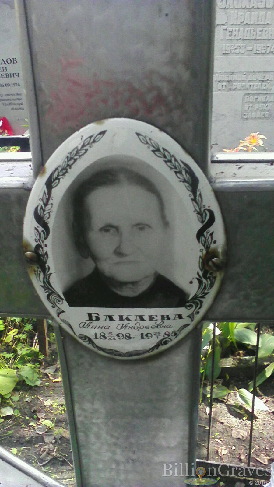 Бакаева Анна Андреевна