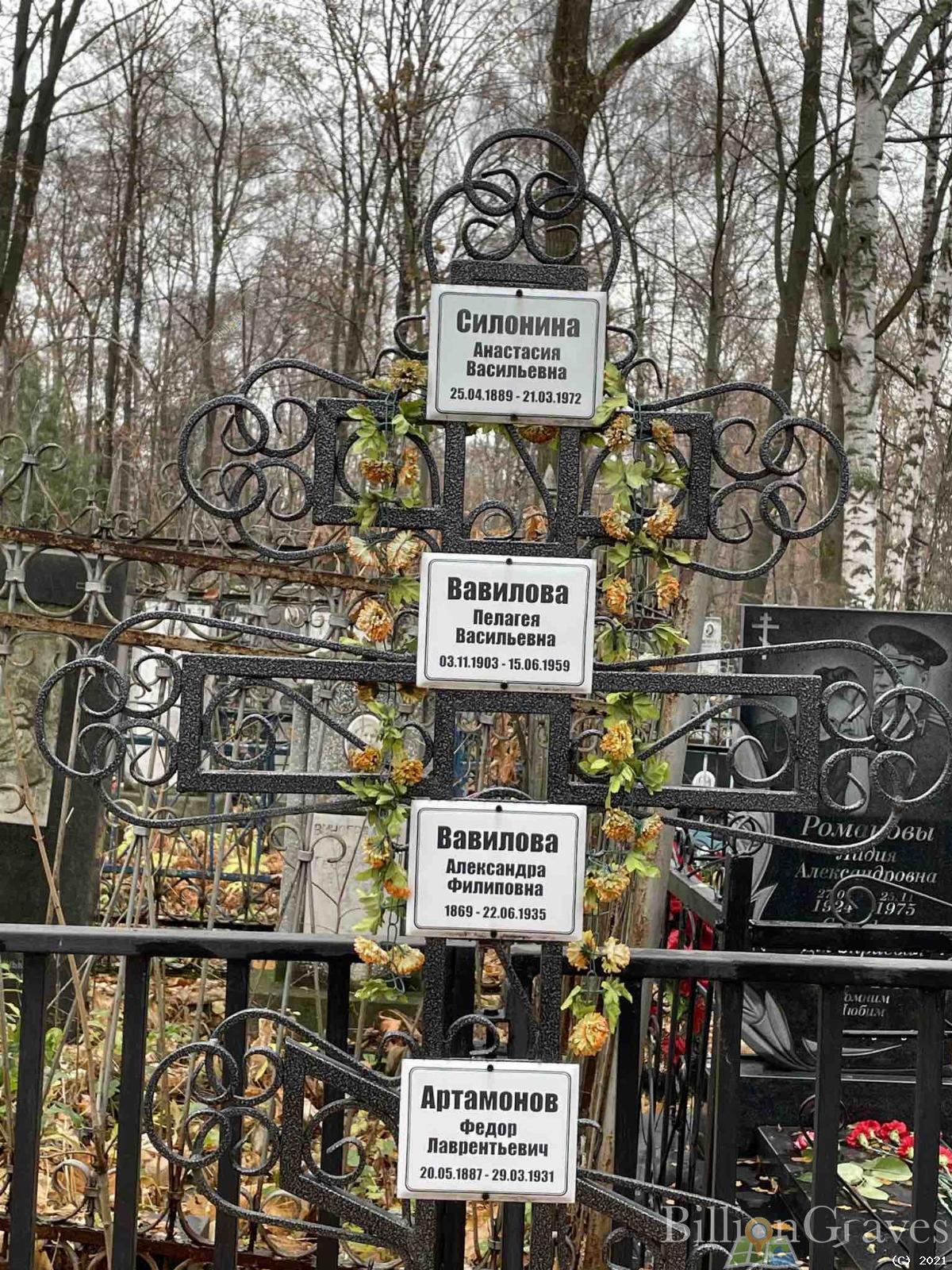 Артамонов Федор Лаврентьевич